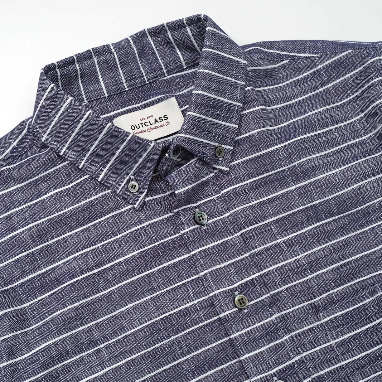 Deepwater Stripe Classic Shirt sold by Brooklyn Clothing Co. product image thumbnail 2