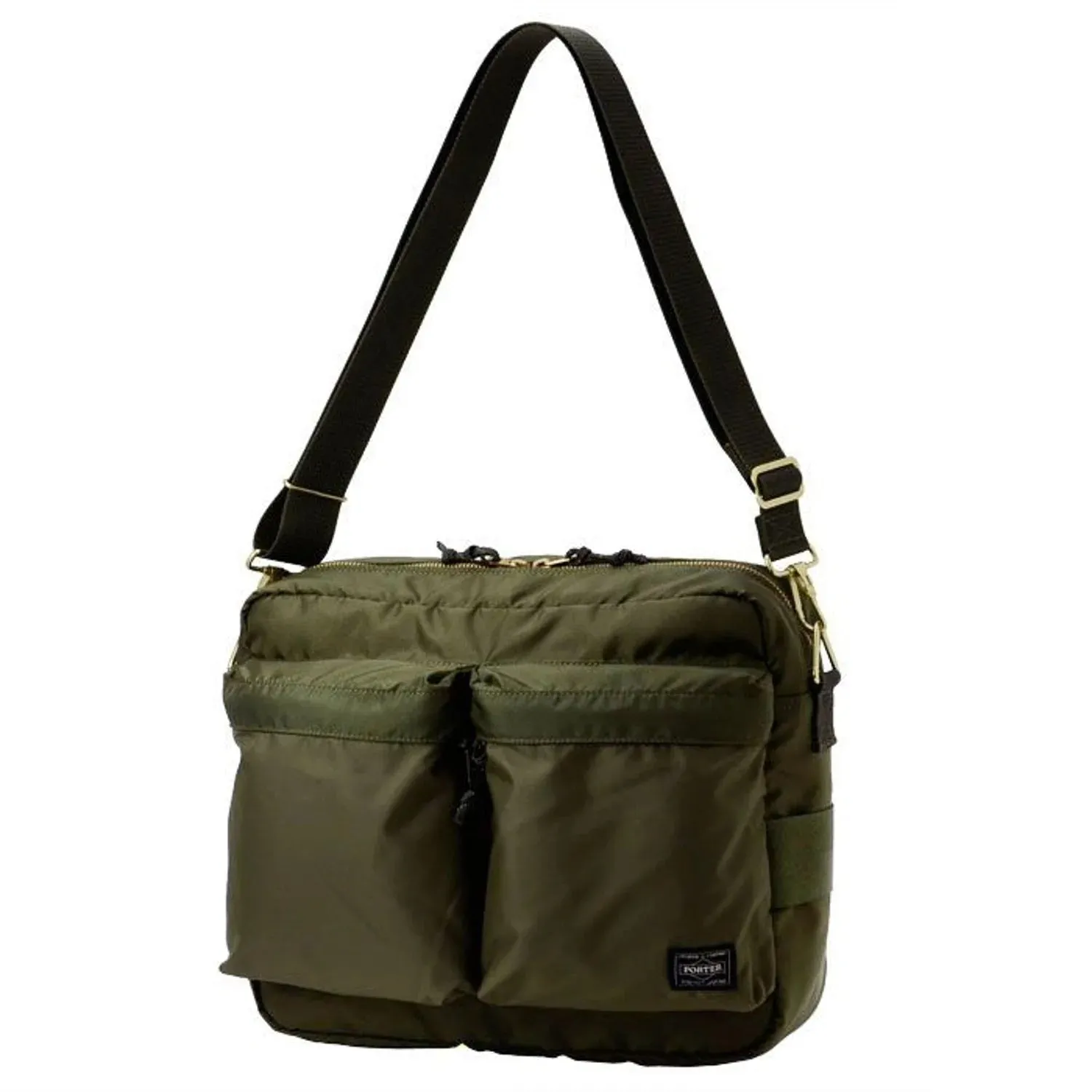 Force Shoulder Bag (L) Olive Drab sold by Brooklyn Clothing Co.