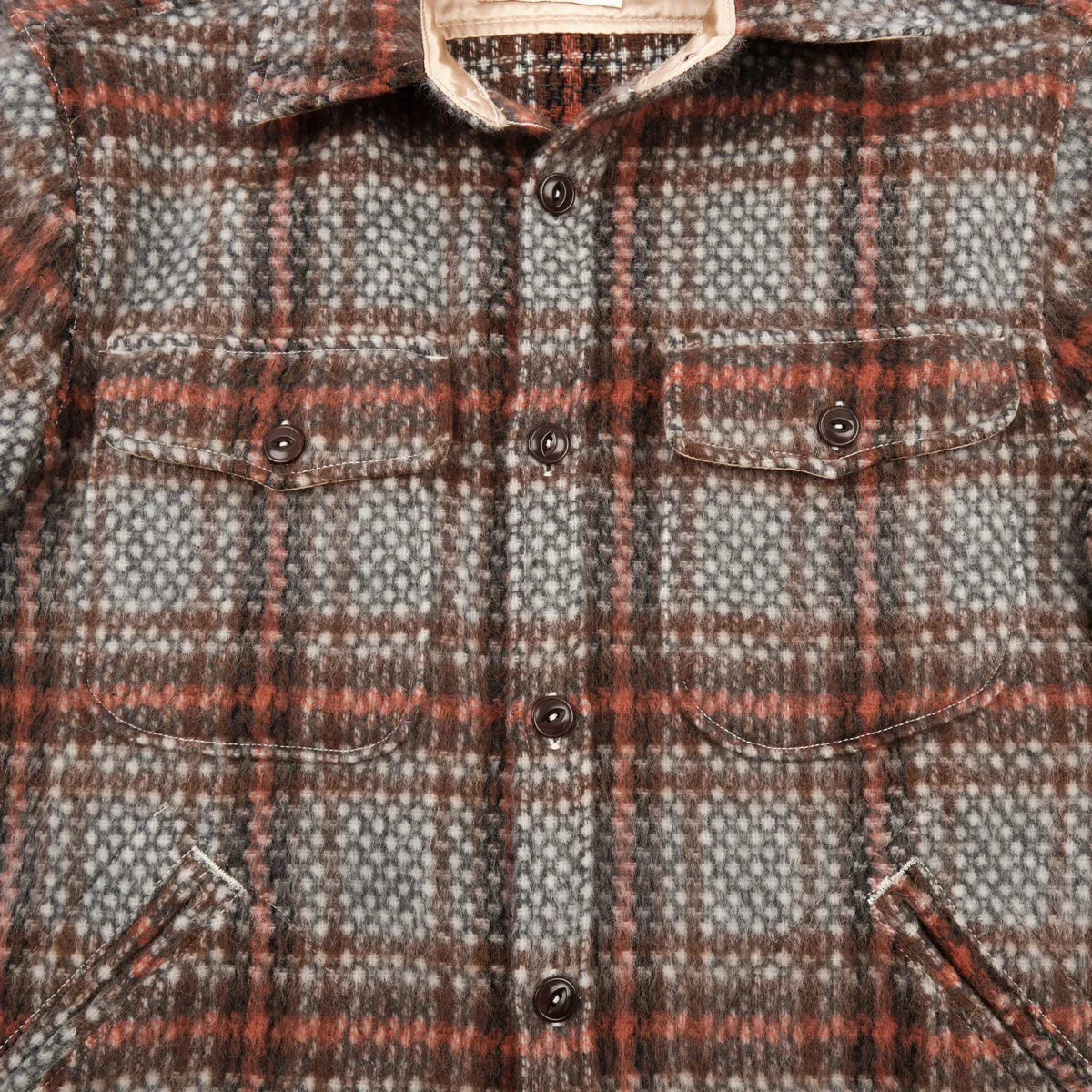 Mendon Hexagon Dobby Wool Plaid sold by Brooklyn Clothing Co. product image thumbnail 3