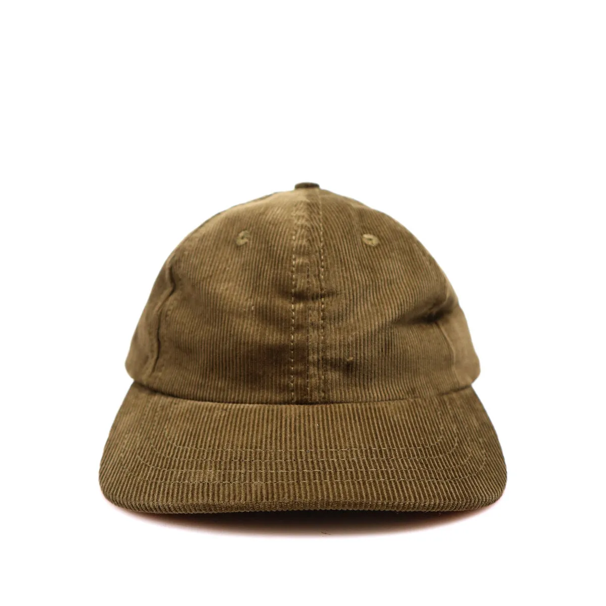 Unstructured Baseball Hat Olive Drab Corduroy sold by Brooklyn Clothing Co. product image thumbnail 2