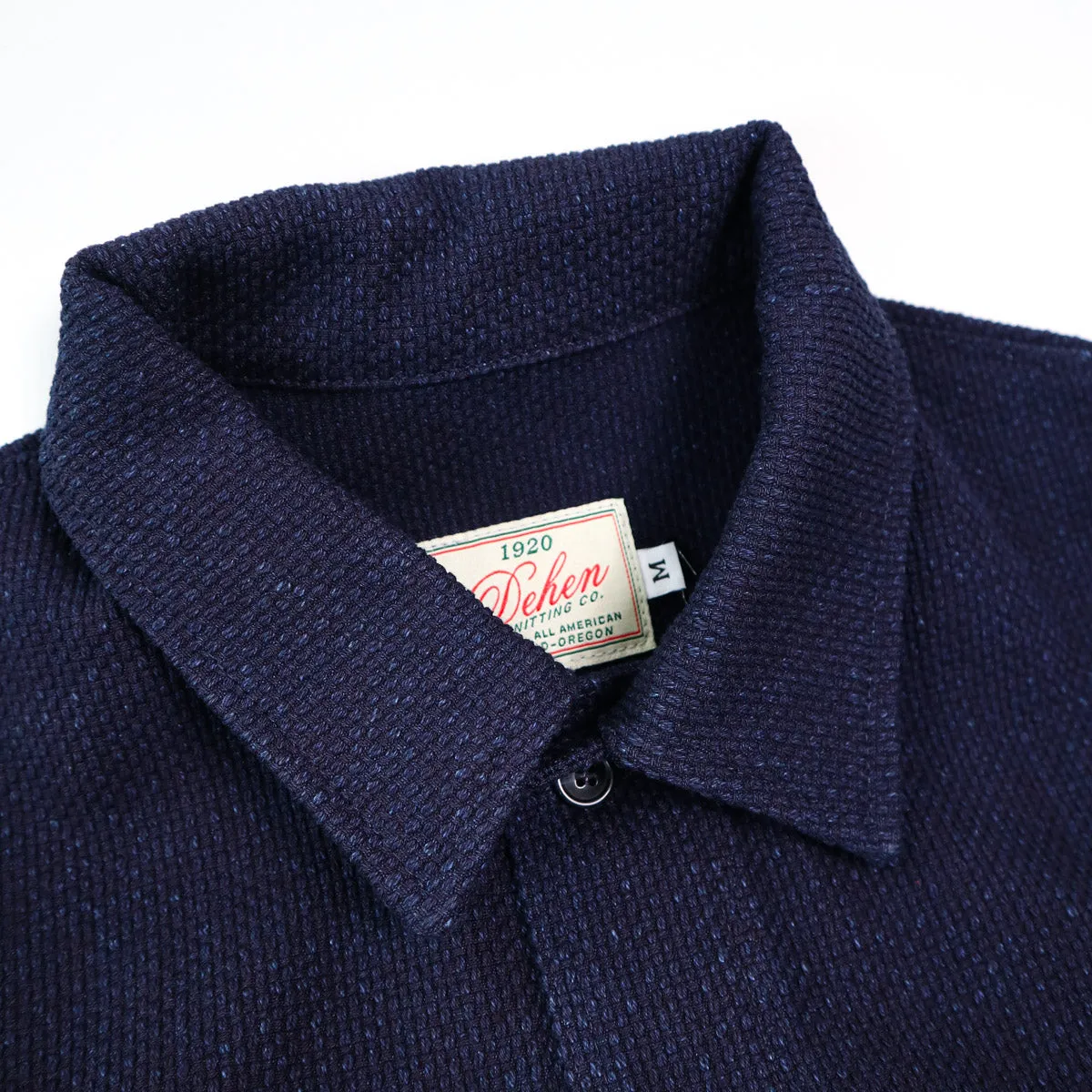 Skyline Overshirt Indigo Sashi-Ori sold by Brooklyn Clothing Co. product image thumbnail 2