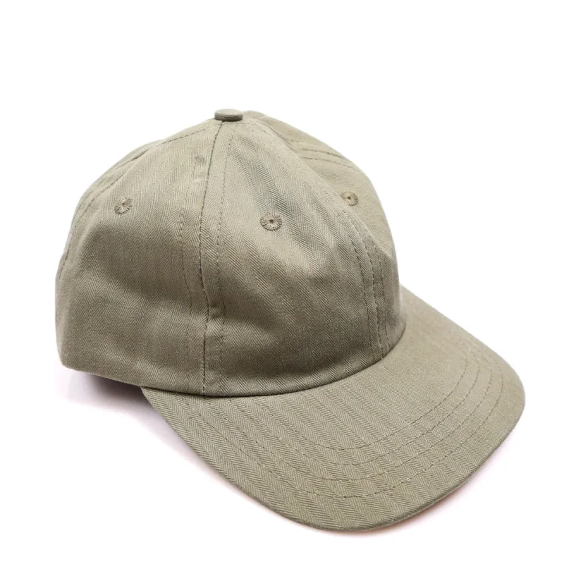 Unstructured Baseball Hat Sage Dry Waxed Cotton sold by Brooklyn Clothing Co.