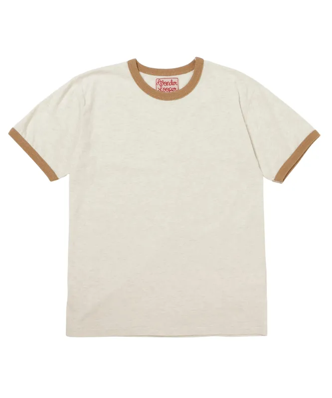 Recycled Cotton Foxfibre® Ringer T Sand made by Wonder Looper