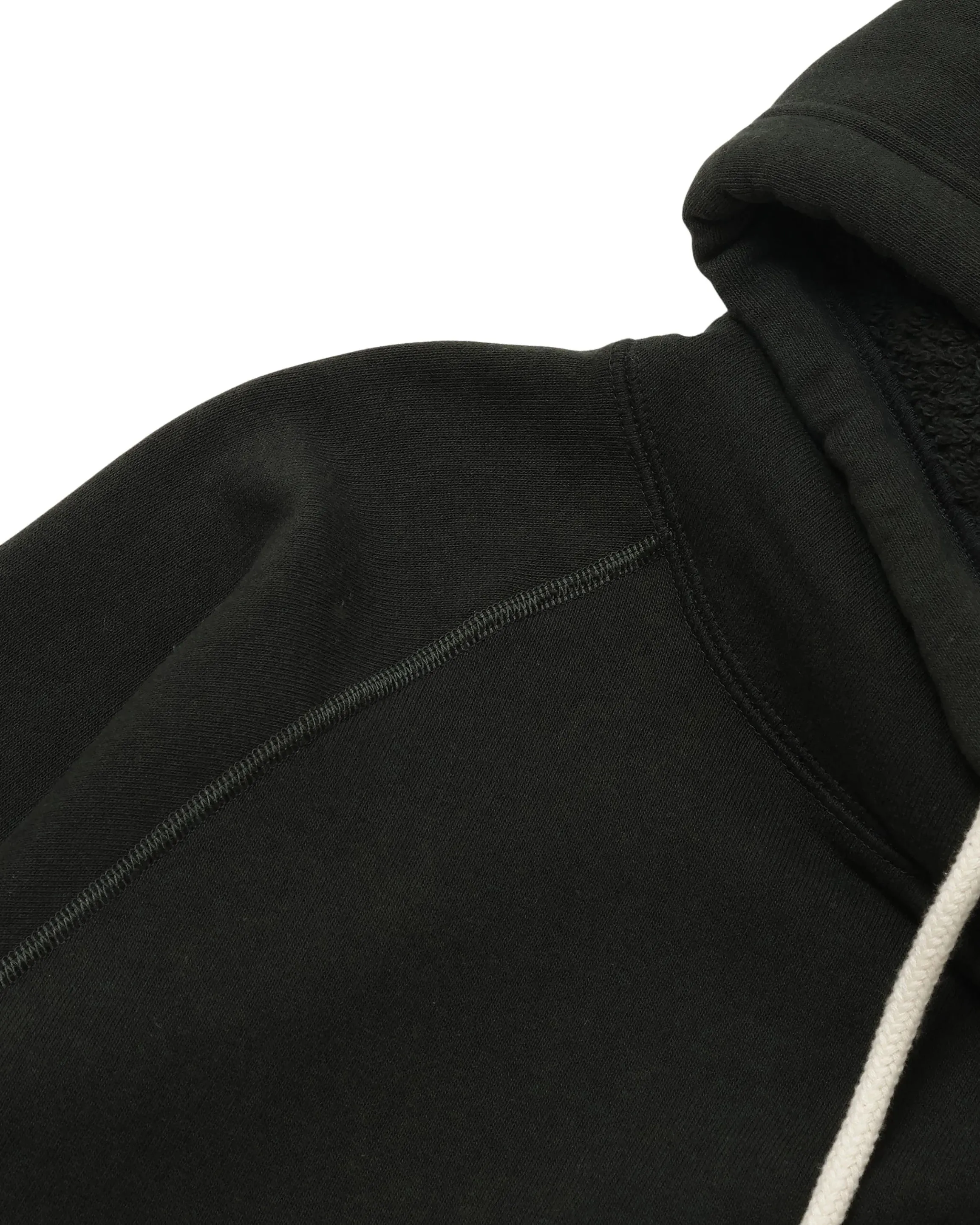 Pullover Hoodie Super Looper French Terry Sumi Black sold by Brooklyn Clothing Co. product image thumbnail 3