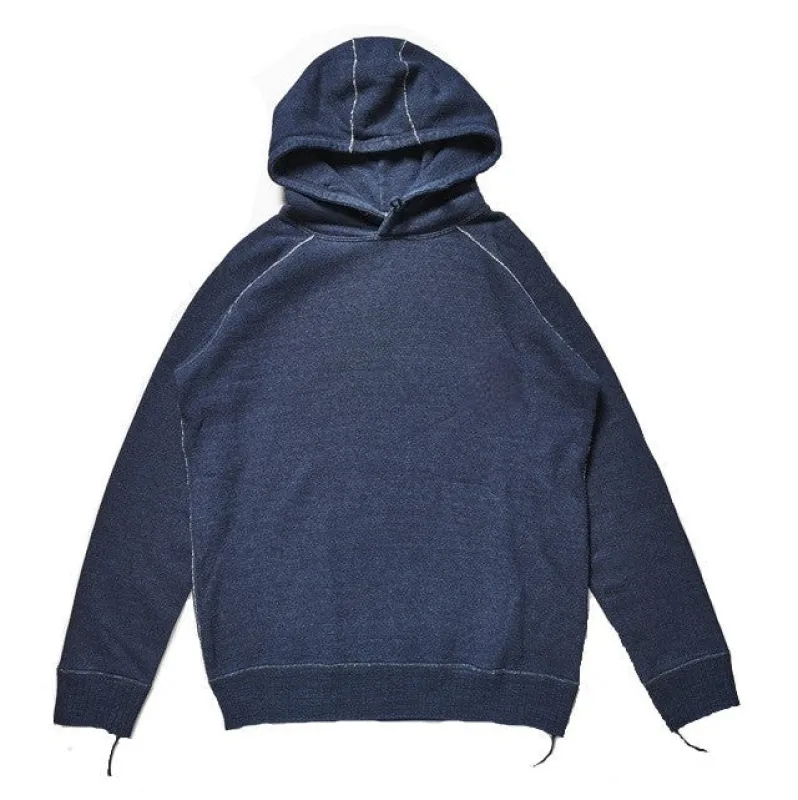 5410-ID Yarn Dyed Hoodie - Indigo sold by Brooklyn Clothing Co.
