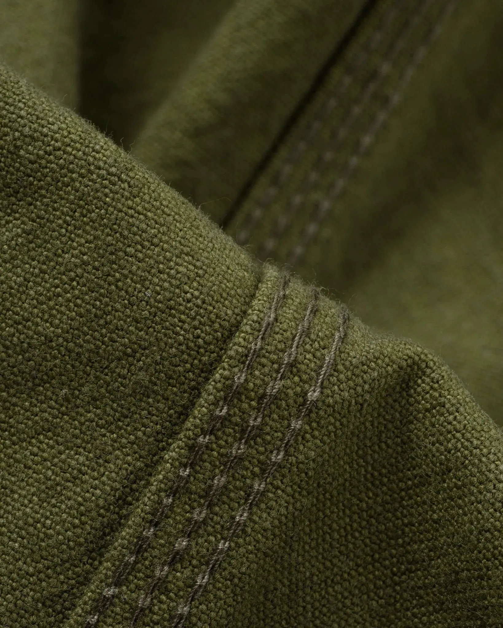 IHV-52-OLV 12oz Duck Canvas Hunting Vest Olive sold by Brooklyn Clothing Co. product image thumbnail 3