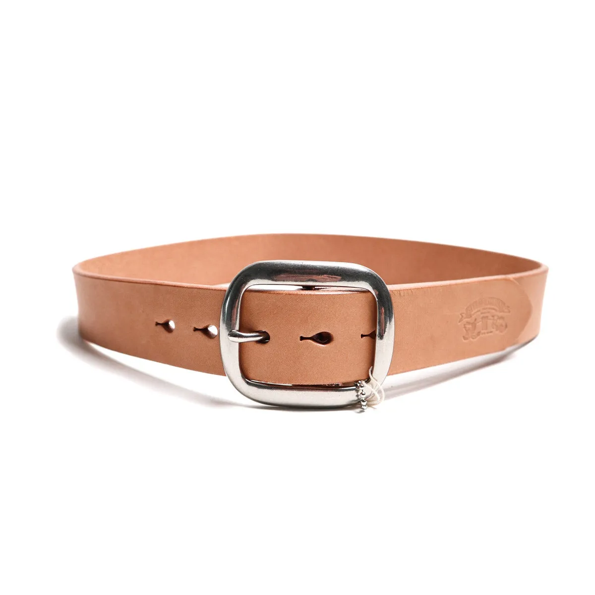 B-81 Garrison Leather Belt Natural sold by Brooklyn Clothing Co.