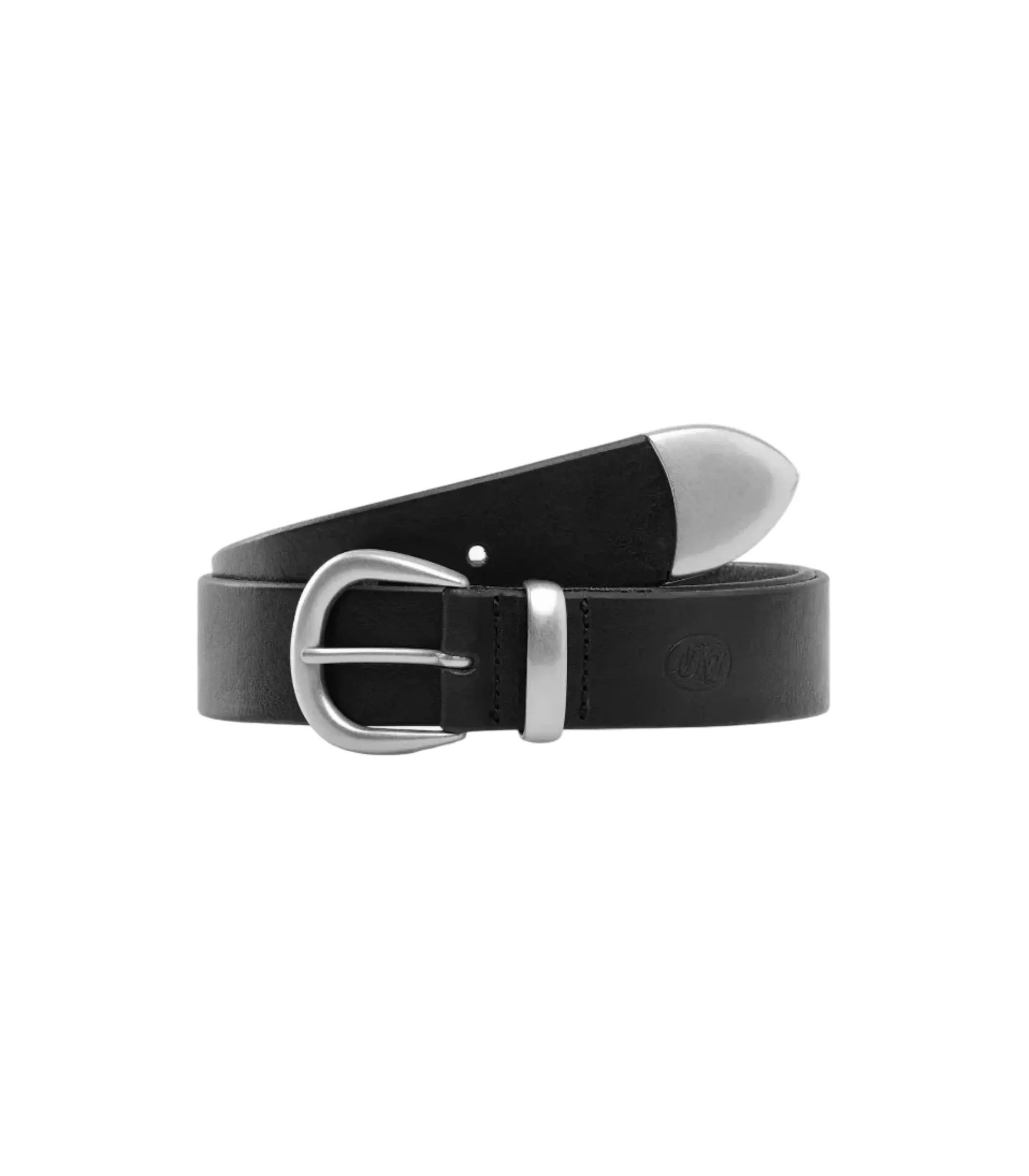 Western Bridle Leather Belt Black sold by Brooklyn Clothing Co.
