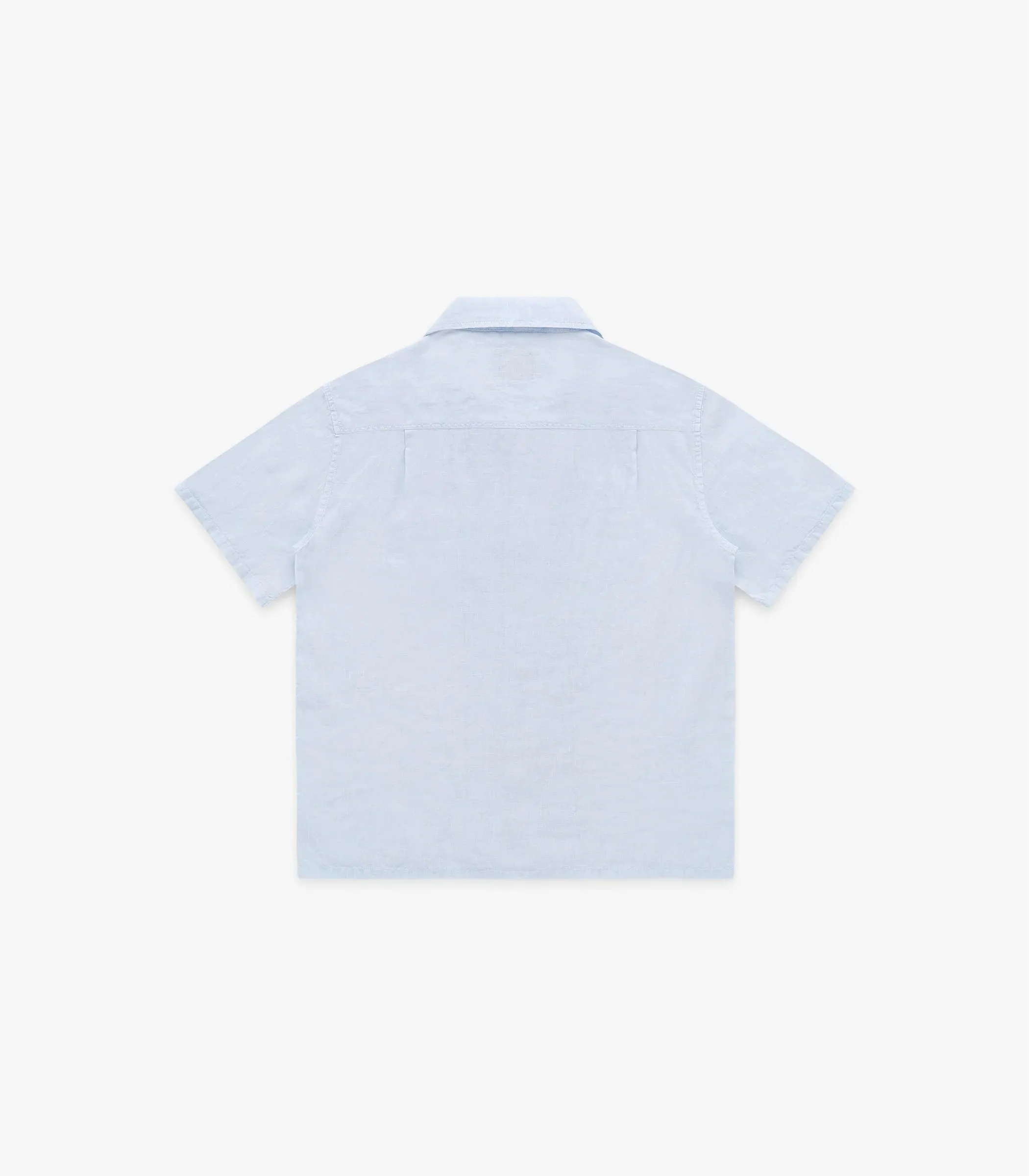 Marina Linen Short Sleeve Shirt Sky sold by Brooklyn Clothing Co. product image thumbnail 3