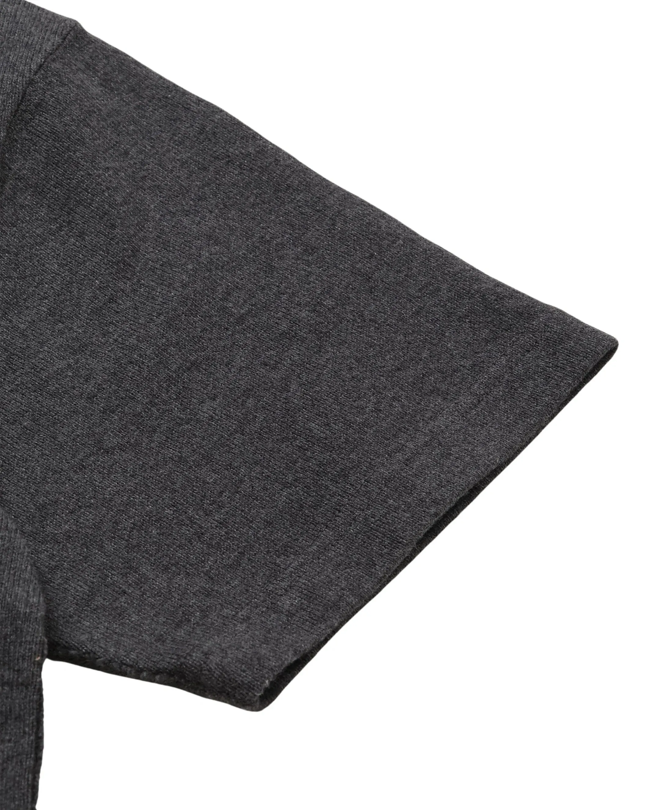 Double Heavyweight T-Shirt Charcoal sold by Brooklyn Clothing Co. product image thumbnail 4