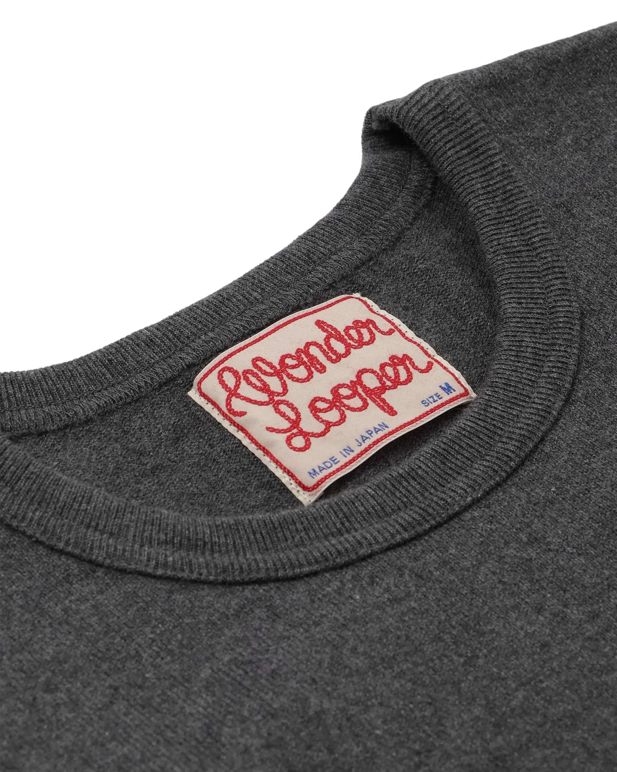 Double Heavyweight T-Shirt Charcoal sold by Brooklyn Clothing Co. product image thumbnail 2