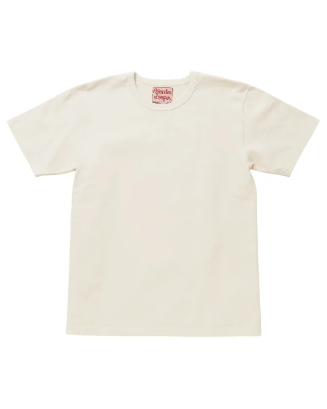 Double Heavyweight T-Shirt Ecru made by Wonder Looper