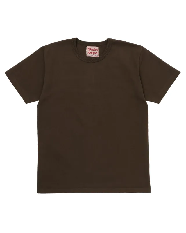 Double Heavyweight T-Shirt Khaki made by Wonder Looper