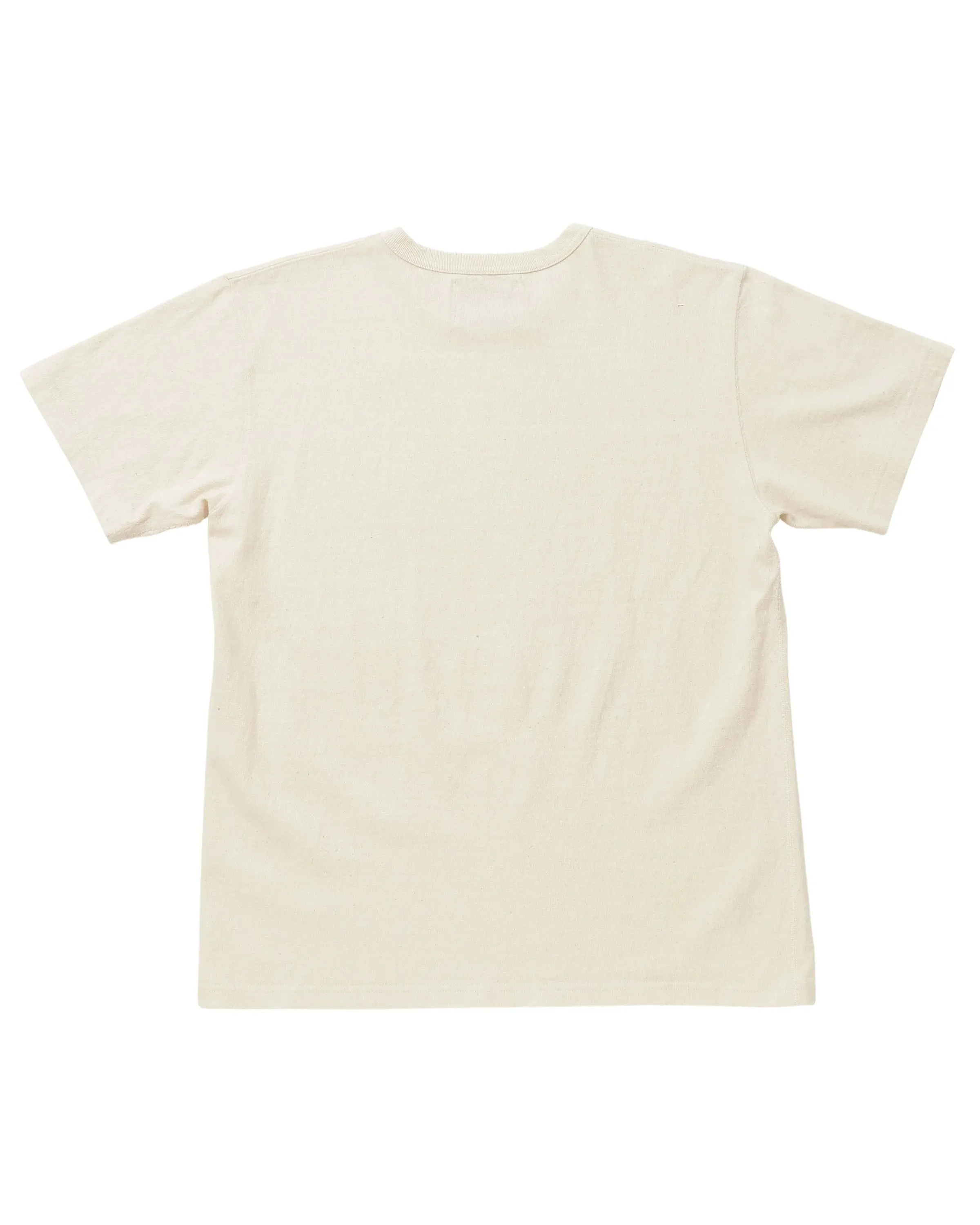 ELS Recycled Cotton Slub T-shirt Ecru sold by Brooklyn Clothing Co. product image thumbnail 5