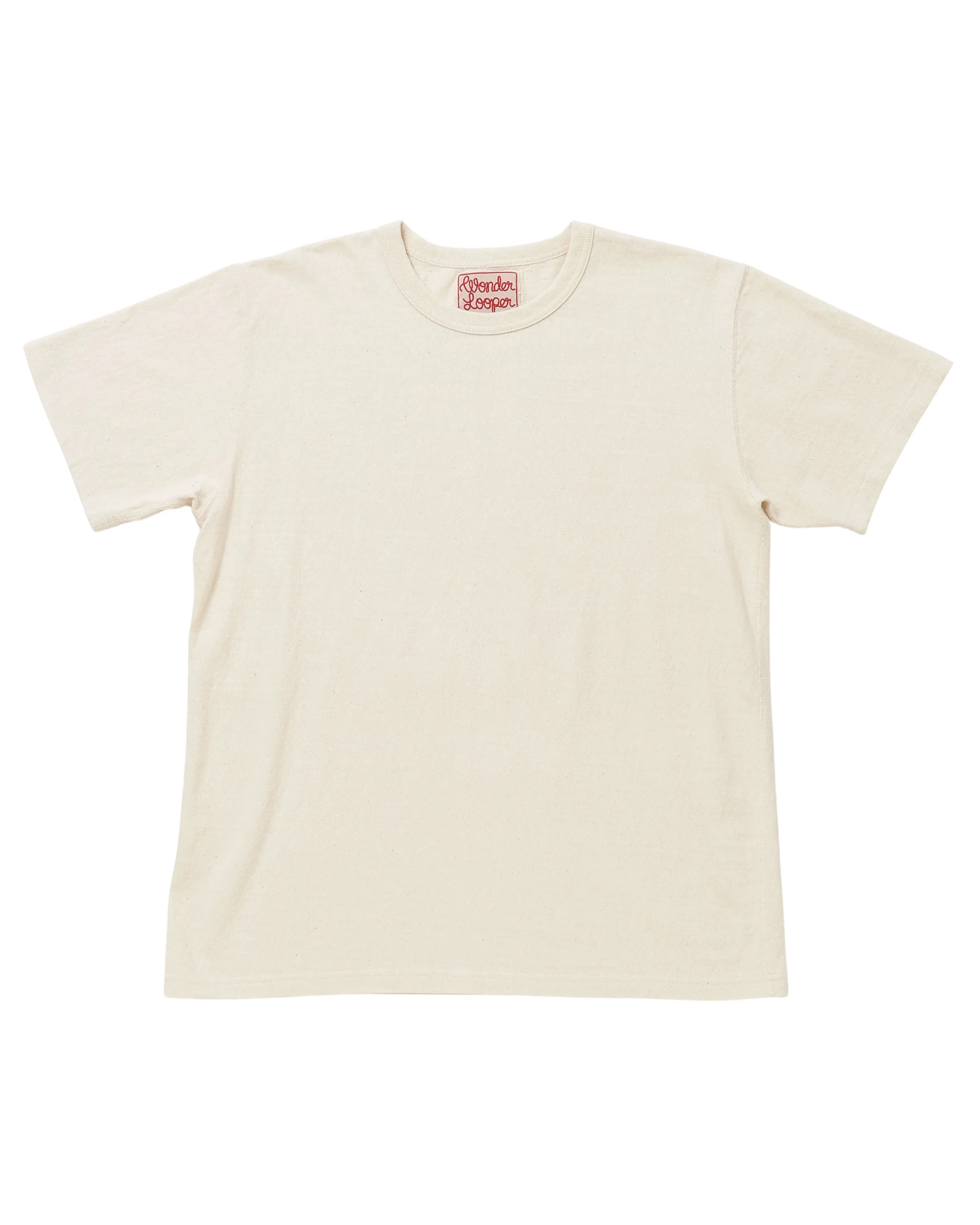 ELS Recycled Cotton Slub T-shirt Ecru sold by Brooklyn Clothing Co.