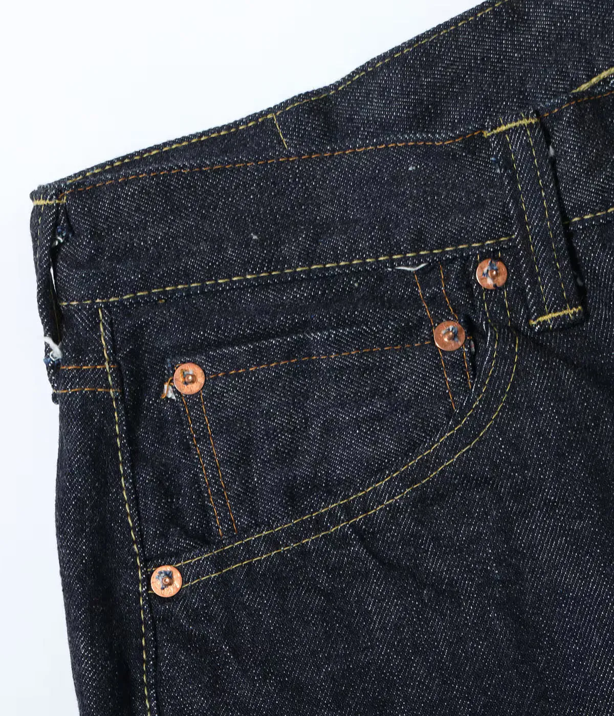 SC42025 13oz Selvedge Denim Waist Overalls 2025 Model Wide Leg sold by Brooklyn Clothing Co. product image thumbnail 5