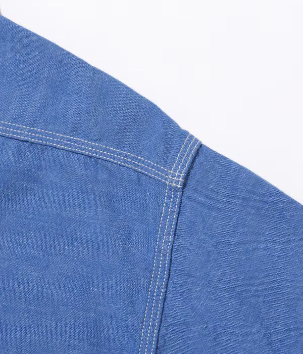 SC25513 Vat Dye Chambray Work Shirt sold by Brooklyn Clothing Co. product image thumbnail 3