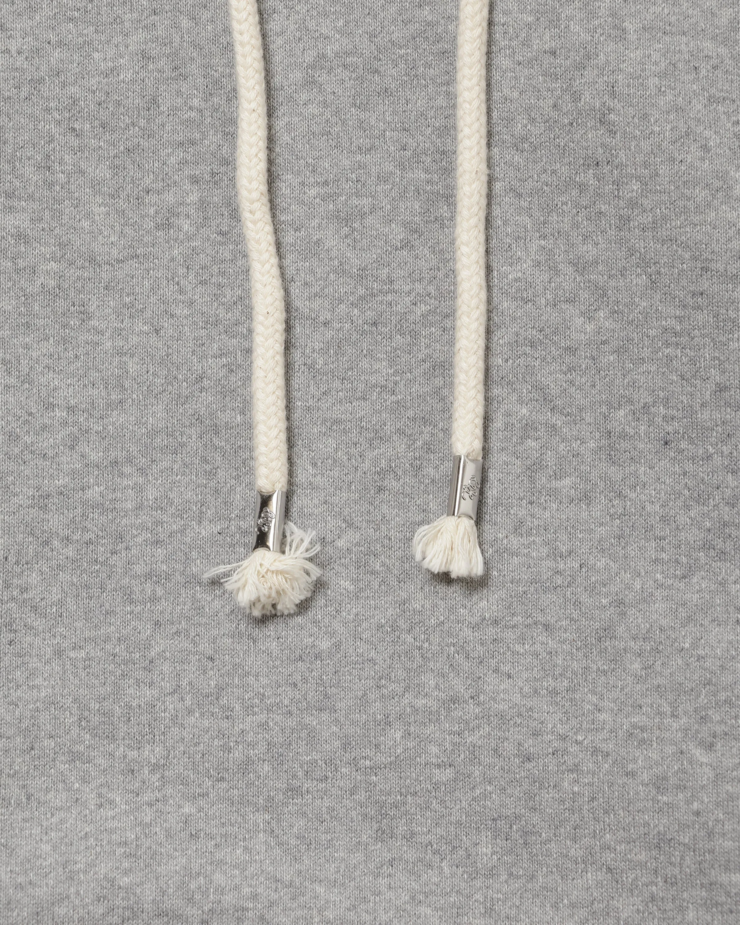 Pullover Hoodie Super Looper French Terry Heather Grey sold by Brooklyn Clothing Co. product image thumbnail 4