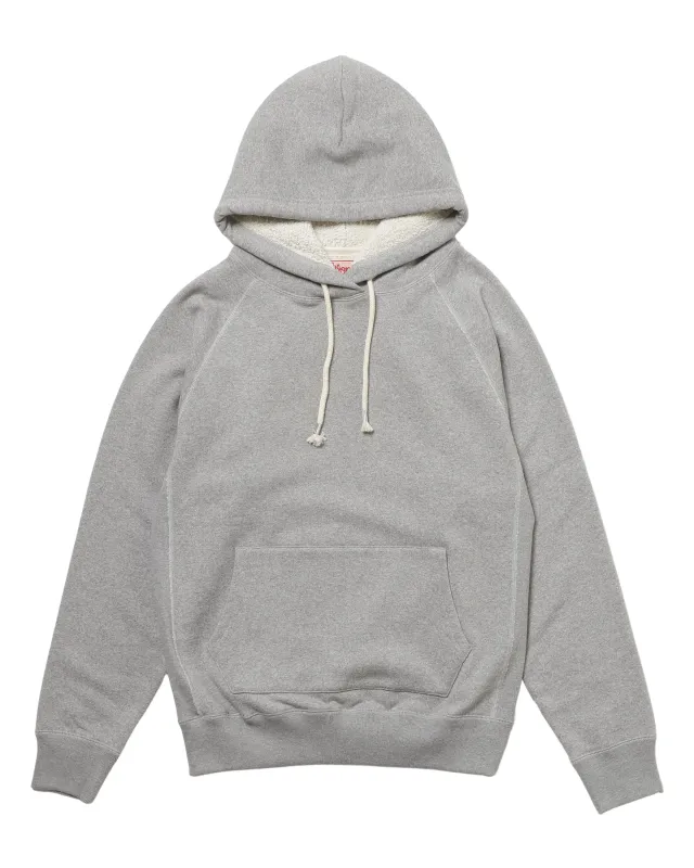 Pullover Hoodie Super Looper French Terry Heather Grey made by Wonder Looper