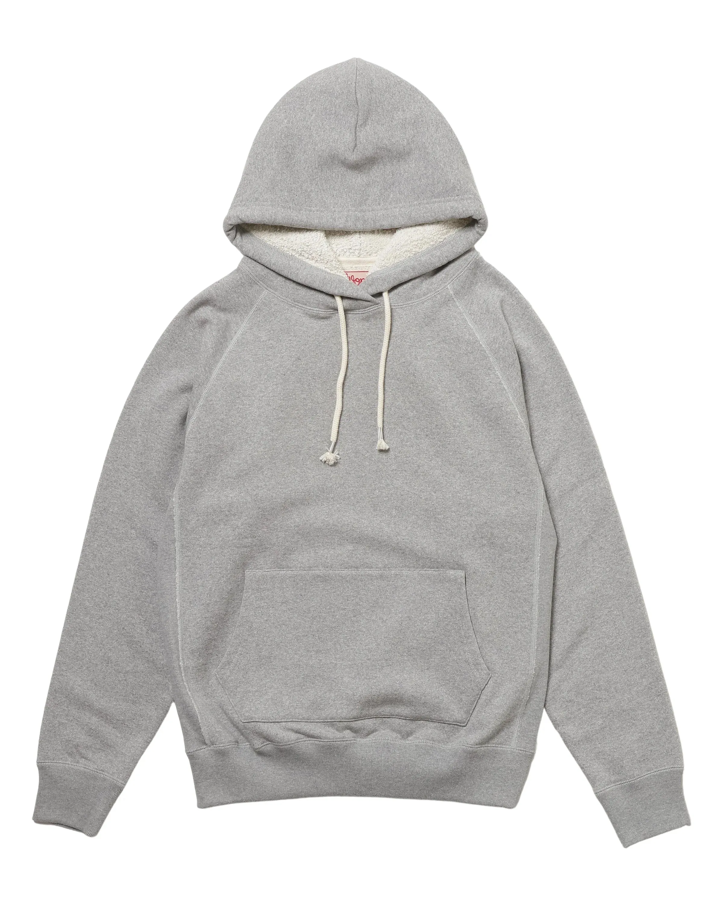 Pullover Hoodie Super Looper French Terry Heather Grey sold by Brooklyn Clothing Co.