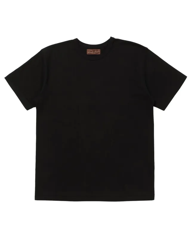 Ultimate Pima Tsuriami T-shirt Black made by Wonder Looper