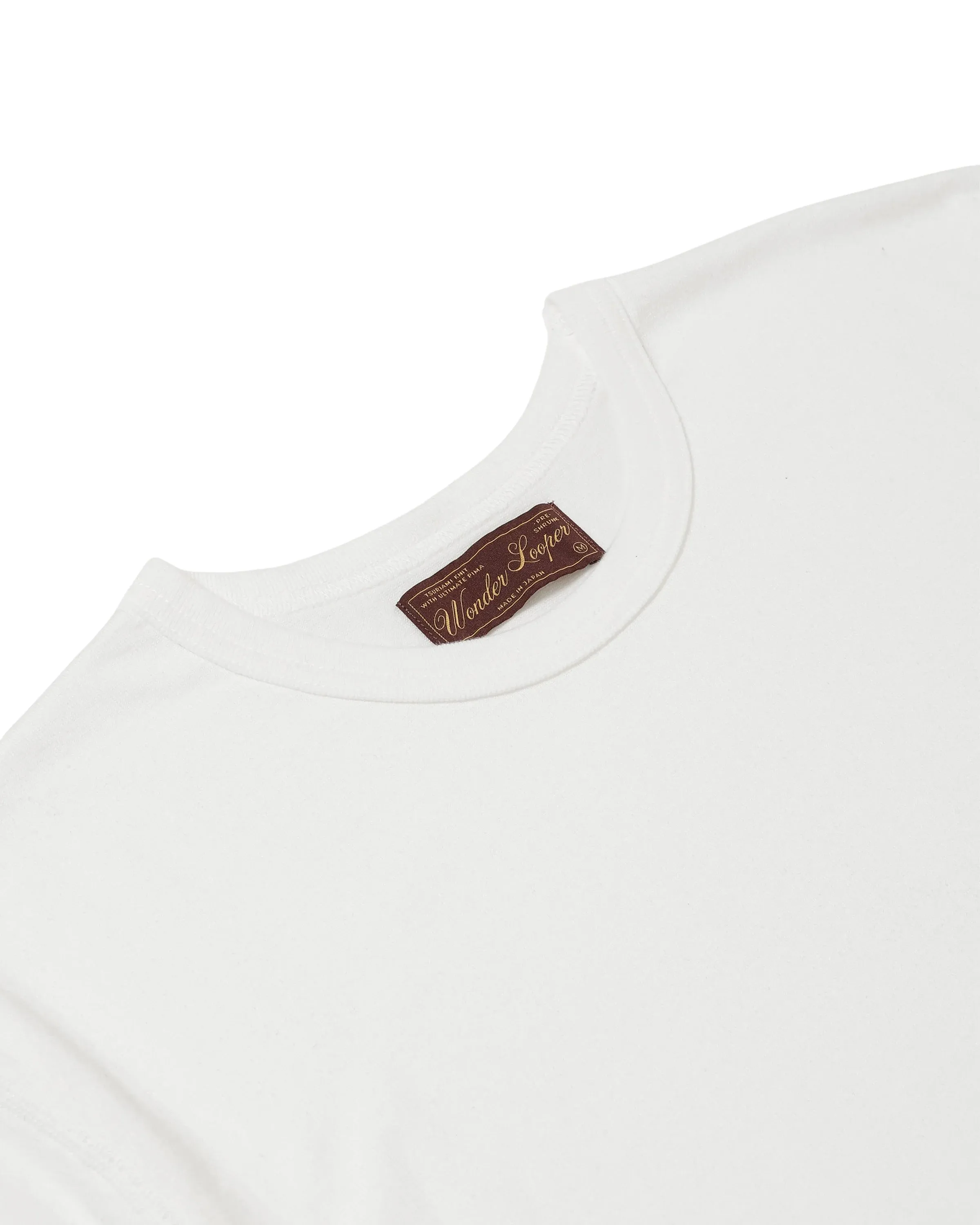 Ultimate Pima Tsuriami T-shirt White sold by Brooklyn Clothing Co. product image thumbnail 2