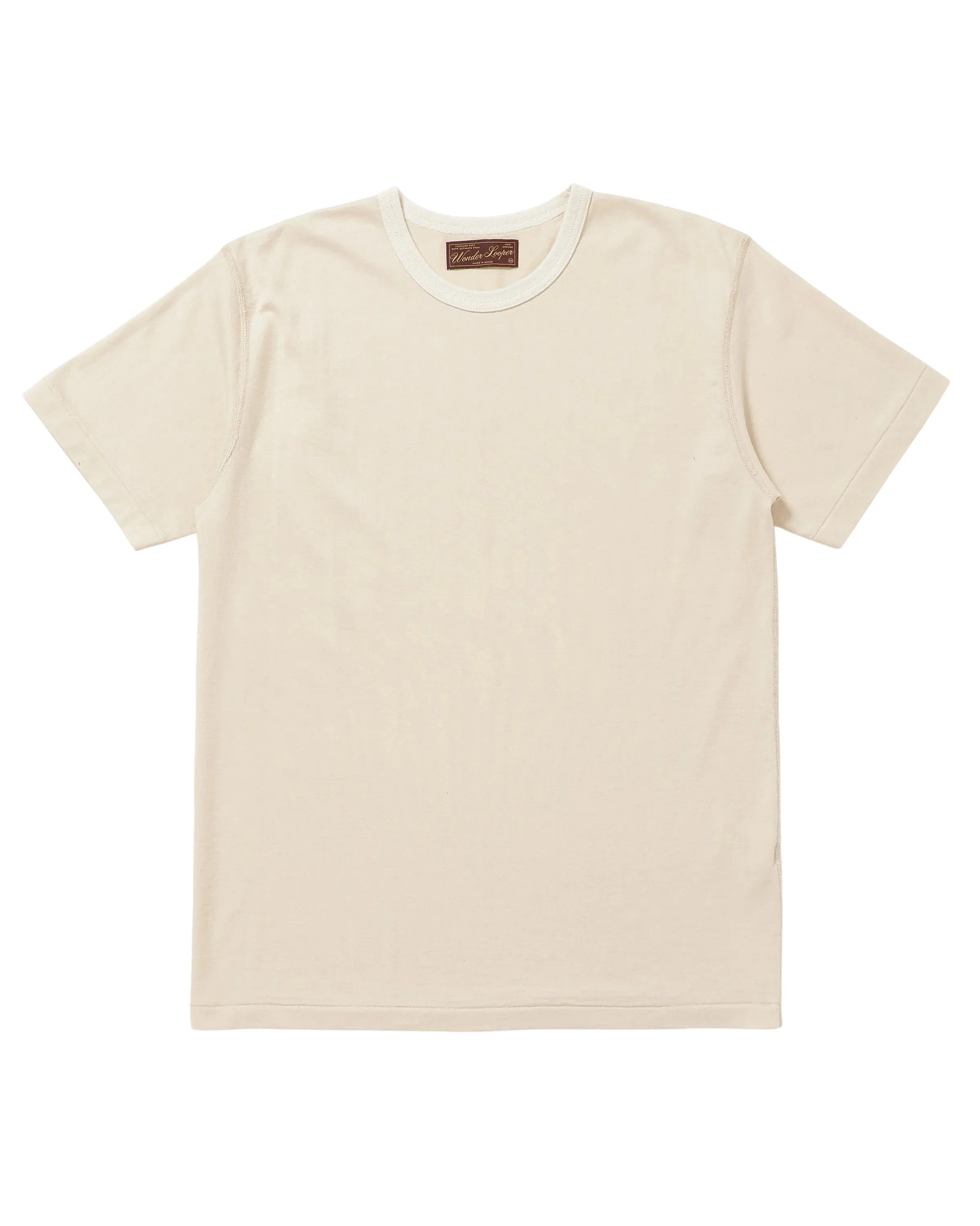 Ultimate Pima Tsuriami T-shirt Ecru sold by Brooklyn Clothing Co.