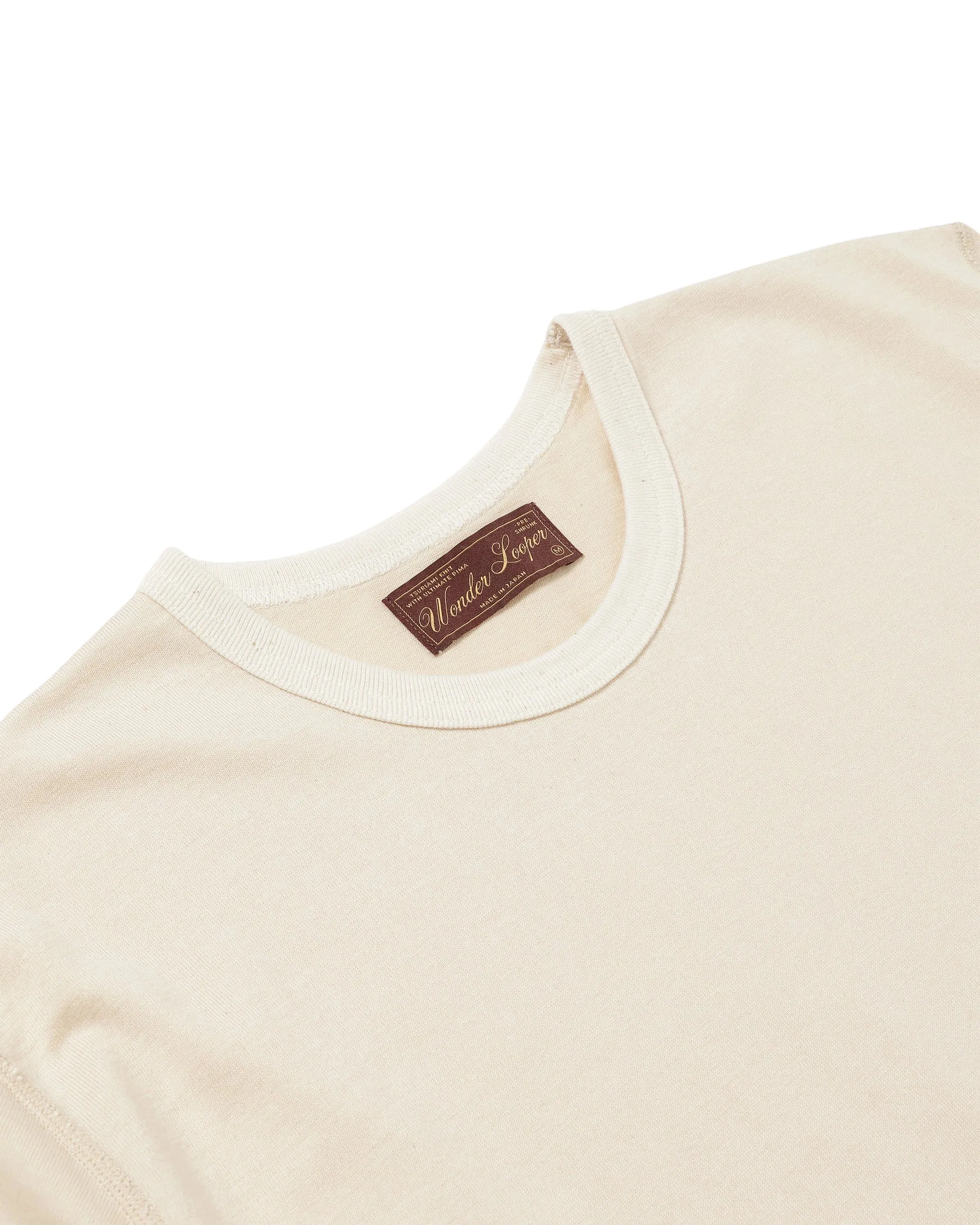 Ultimate Pima Tsuriami T-shirt Ecru sold by Brooklyn Clothing Co. product image thumbnail 2