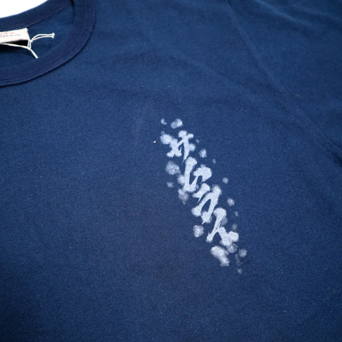 SJST26-104 Heavy Weight Bursting Forth Tee - Navy sold by Brooklyn Clothing Co. product image thumbnail 3