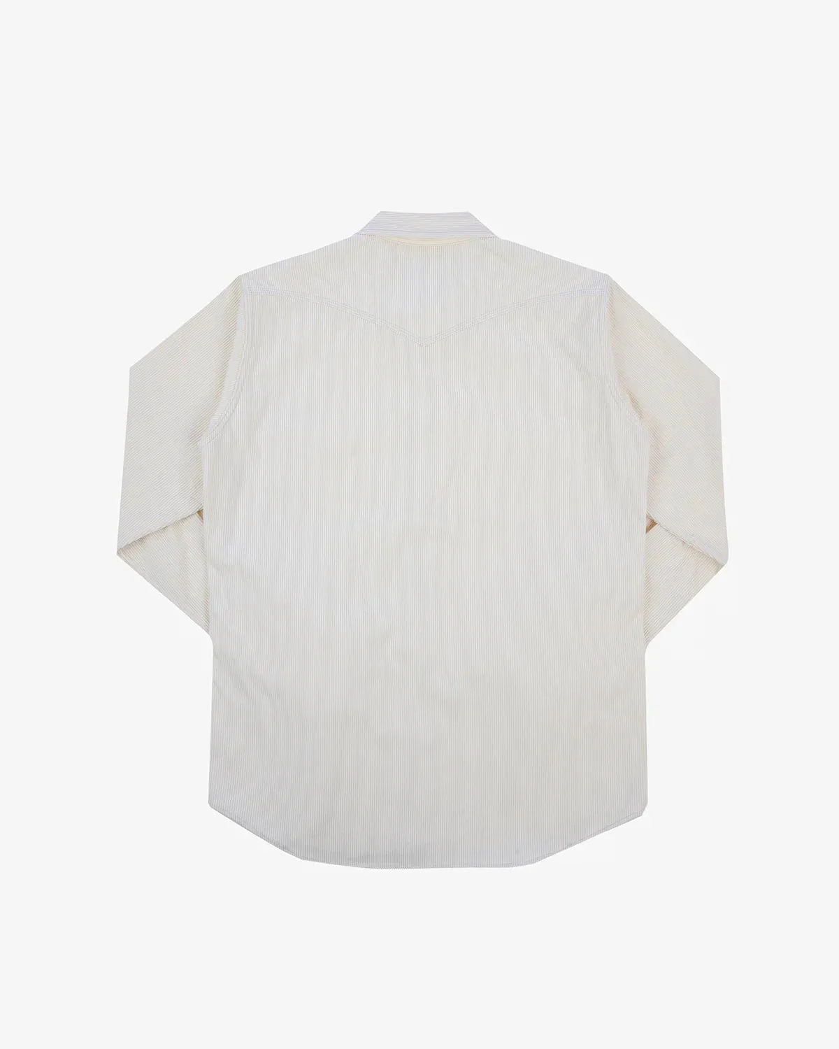 IHSH-398-WHT11oz Corduroy Western Shirt Off White sold by Brooklyn Clothing Co. product image thumbnail 3
