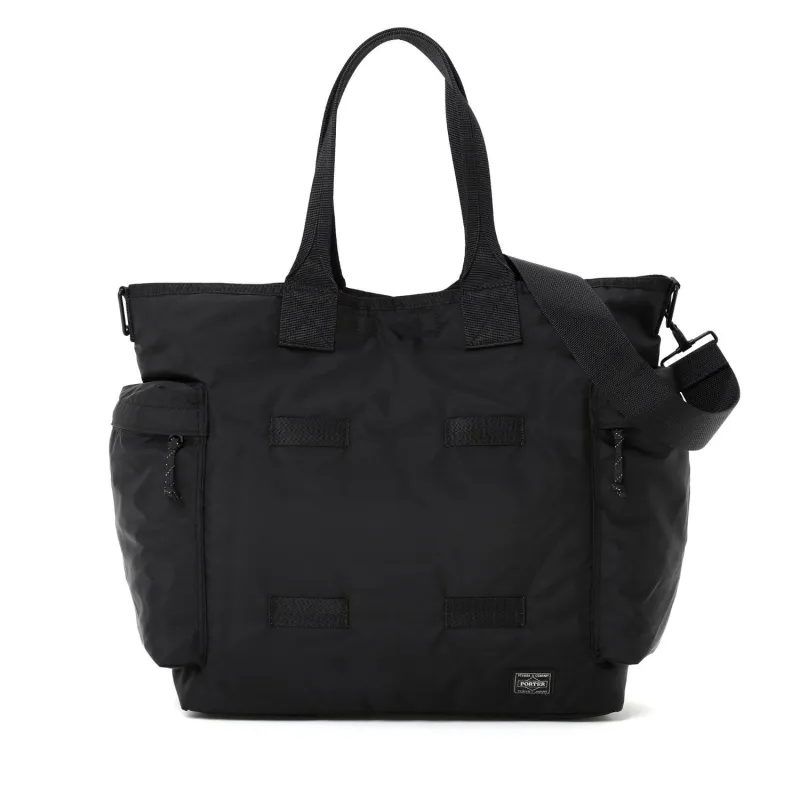 Force 2Way Tote Bag Black made by Yoshida & Co.