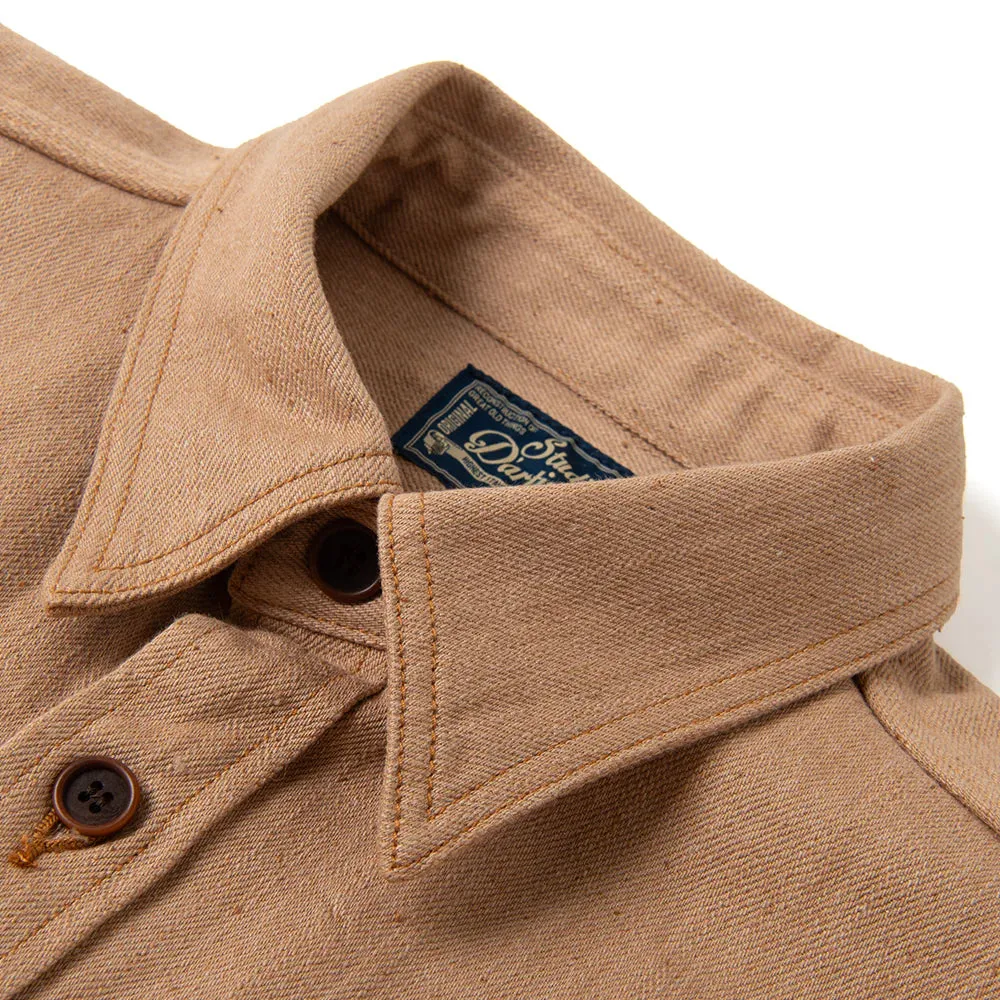 5740 12oz Fox Cotton Work Shirt Brown sold by Brooklyn Clothing Co. product image thumbnail 2