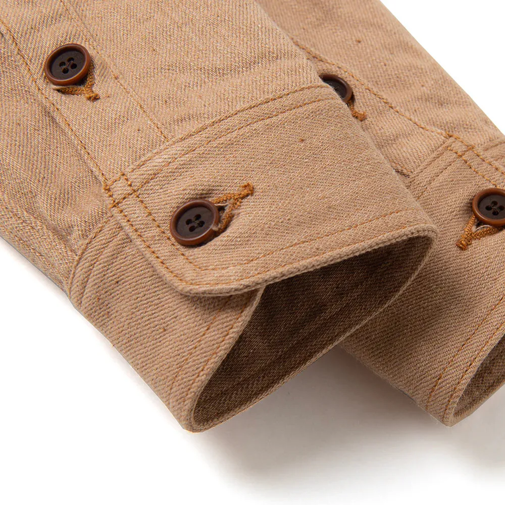 5740 12oz Fox Cotton Work Shirt Brown sold by Brooklyn Clothing Co. product image thumbnail 3