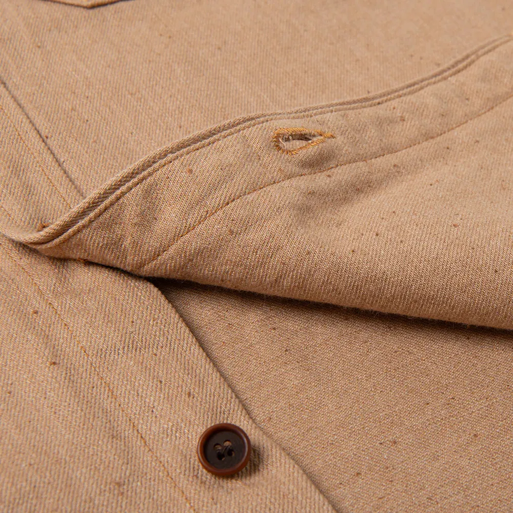 5740 12oz Fox Cotton Work Shirt Brown sold by Brooklyn Clothing Co. product image thumbnail 4