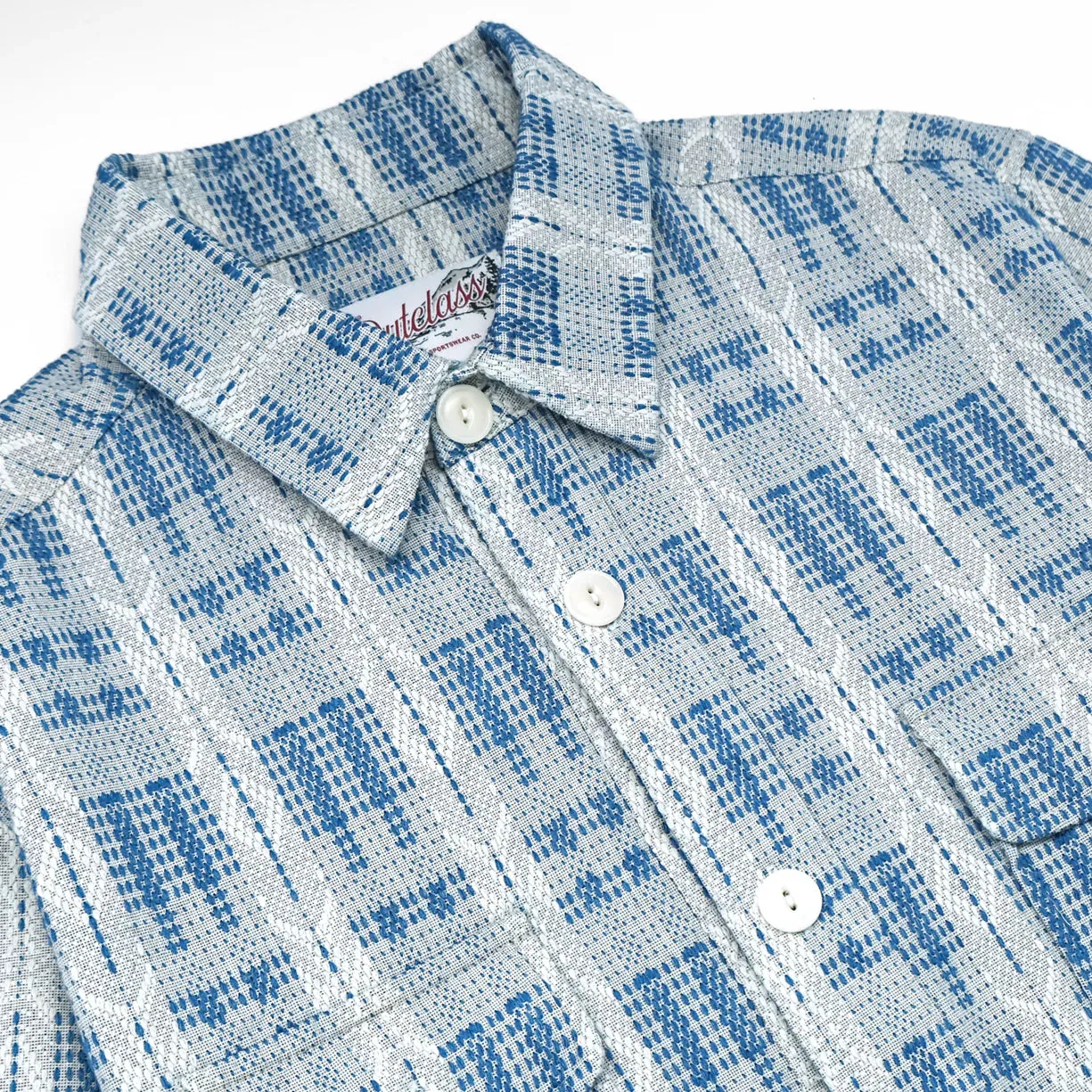 Sashiko Blanket Overshirt sold by Brooklyn Clothing Co. product image thumbnail 2