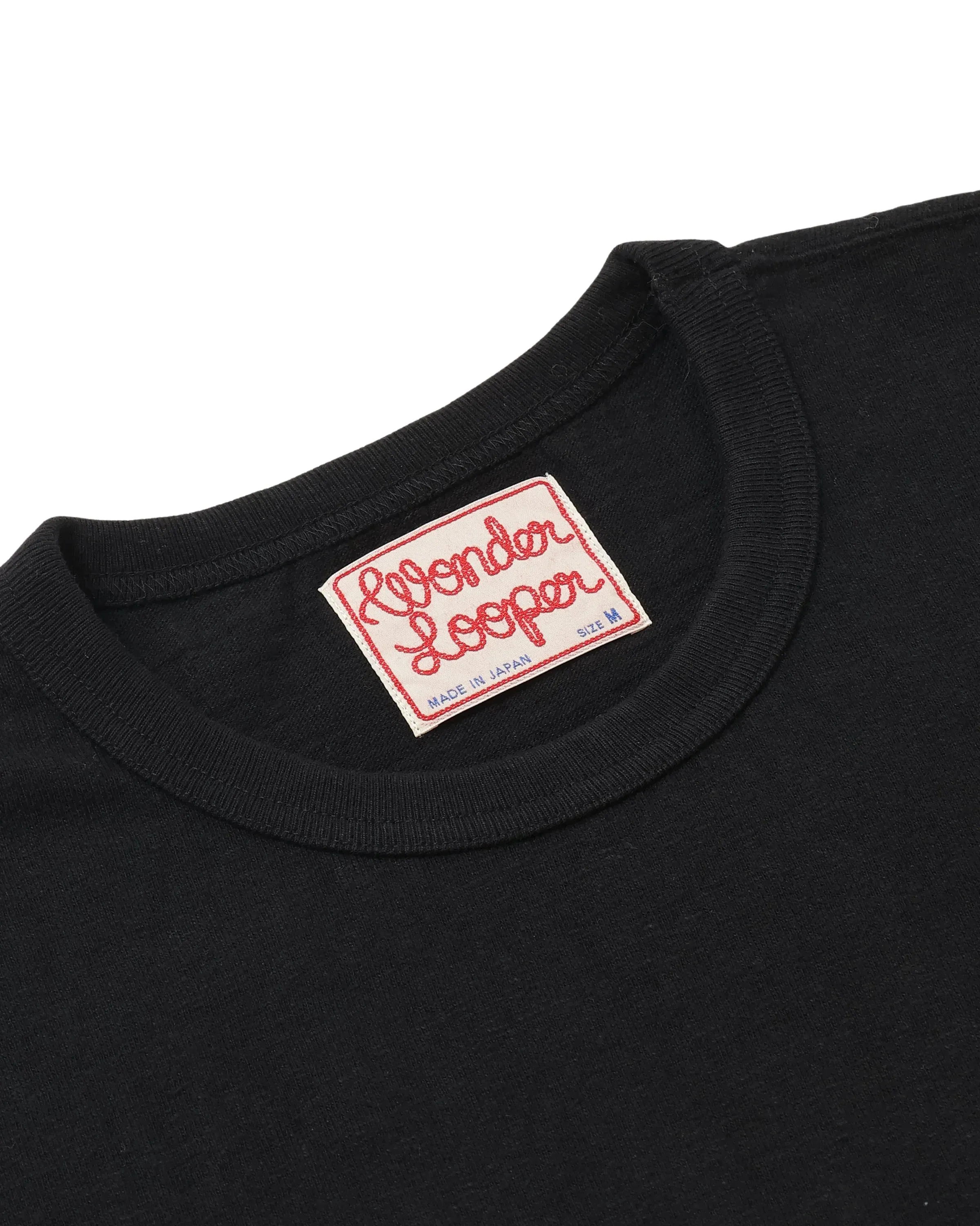 ELS Recycled Cotton Slub T-shirt Black sold by Brooklyn Clothing Co. product image thumbnail 2