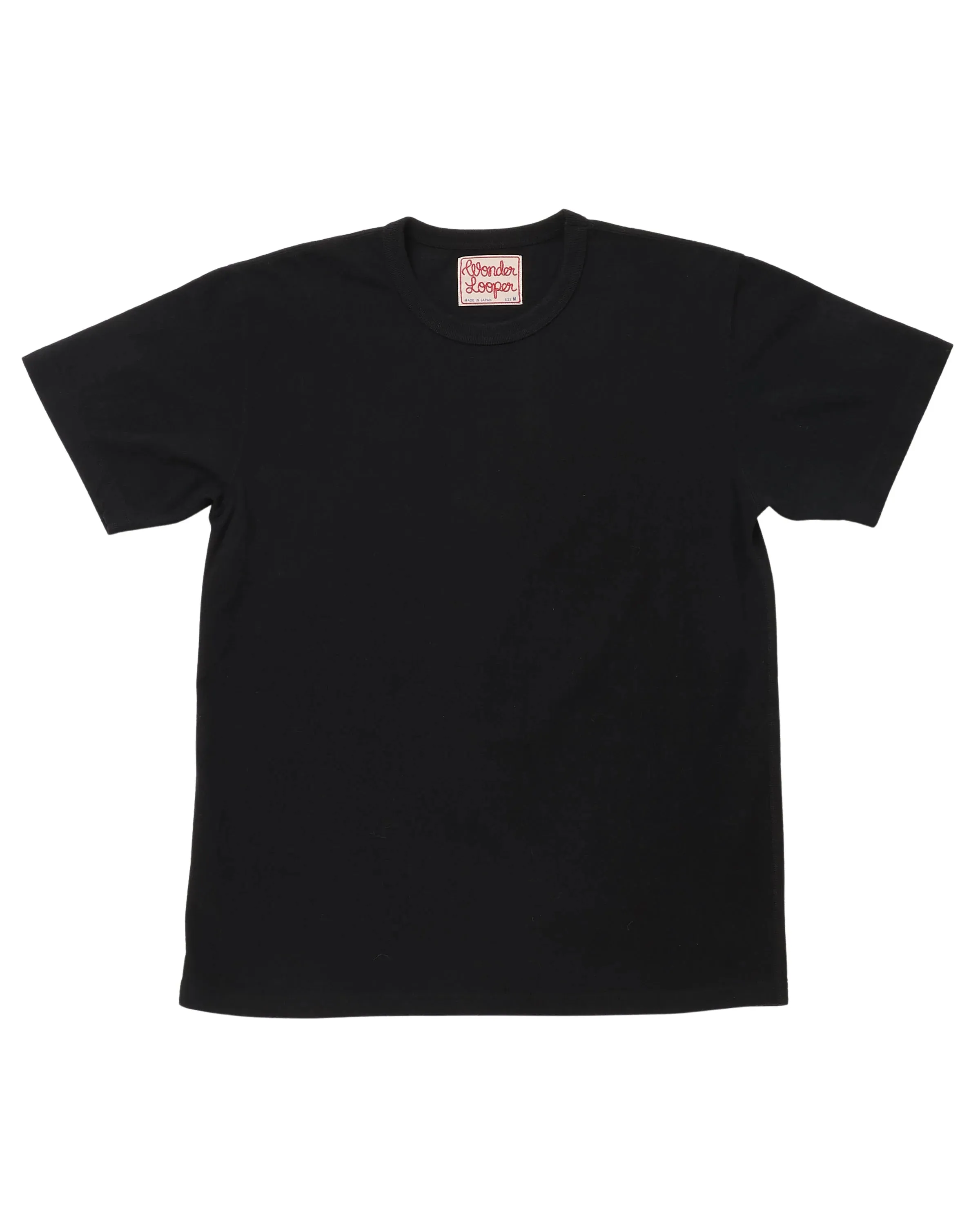 ELS Recycled Cotton Slub T-shirt Black sold by Brooklyn Clothing Co.