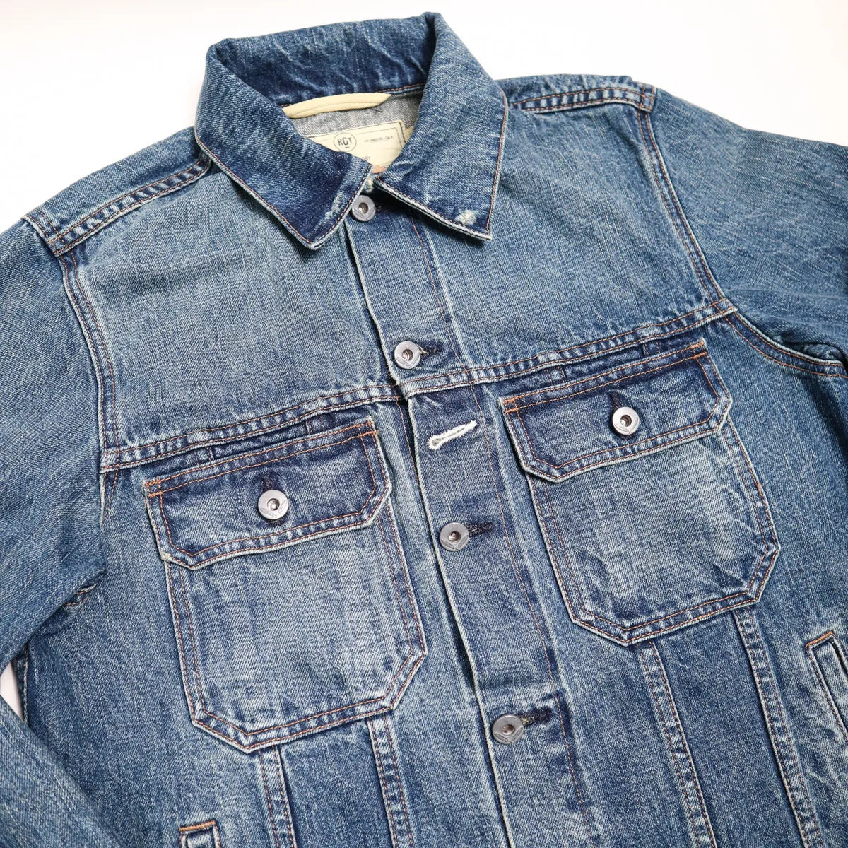 2322 Cruiser Jacket Vintage Wash Indigo sold by Brooklyn Clothing Co. product image thumbnail 2