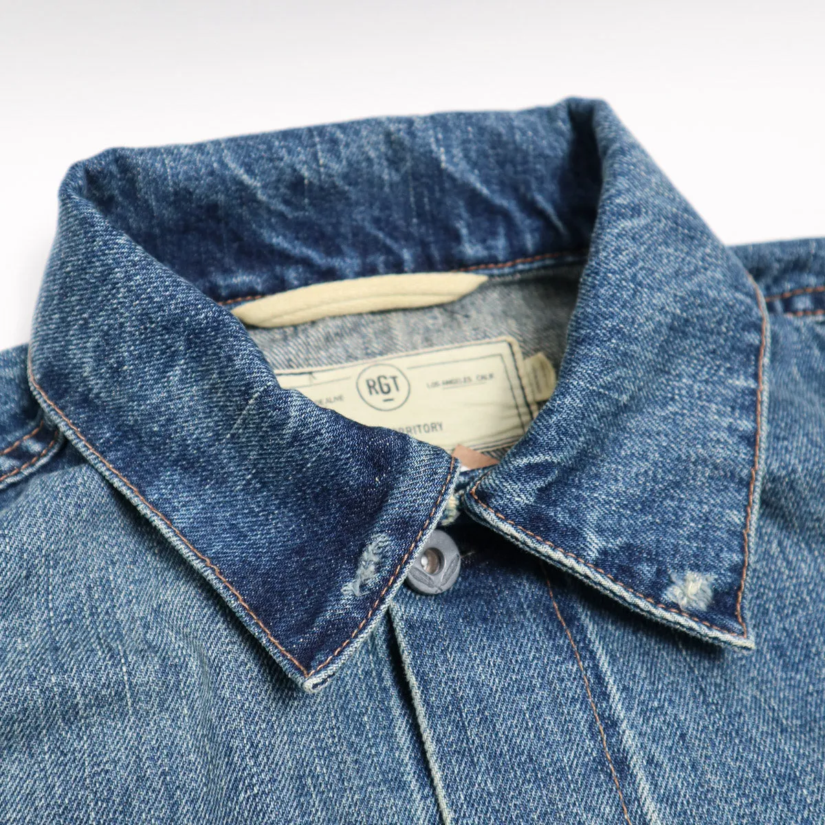 2322 Cruiser Jacket Vintage Wash Indigo sold by Brooklyn Clothing Co. product image thumbnail 3