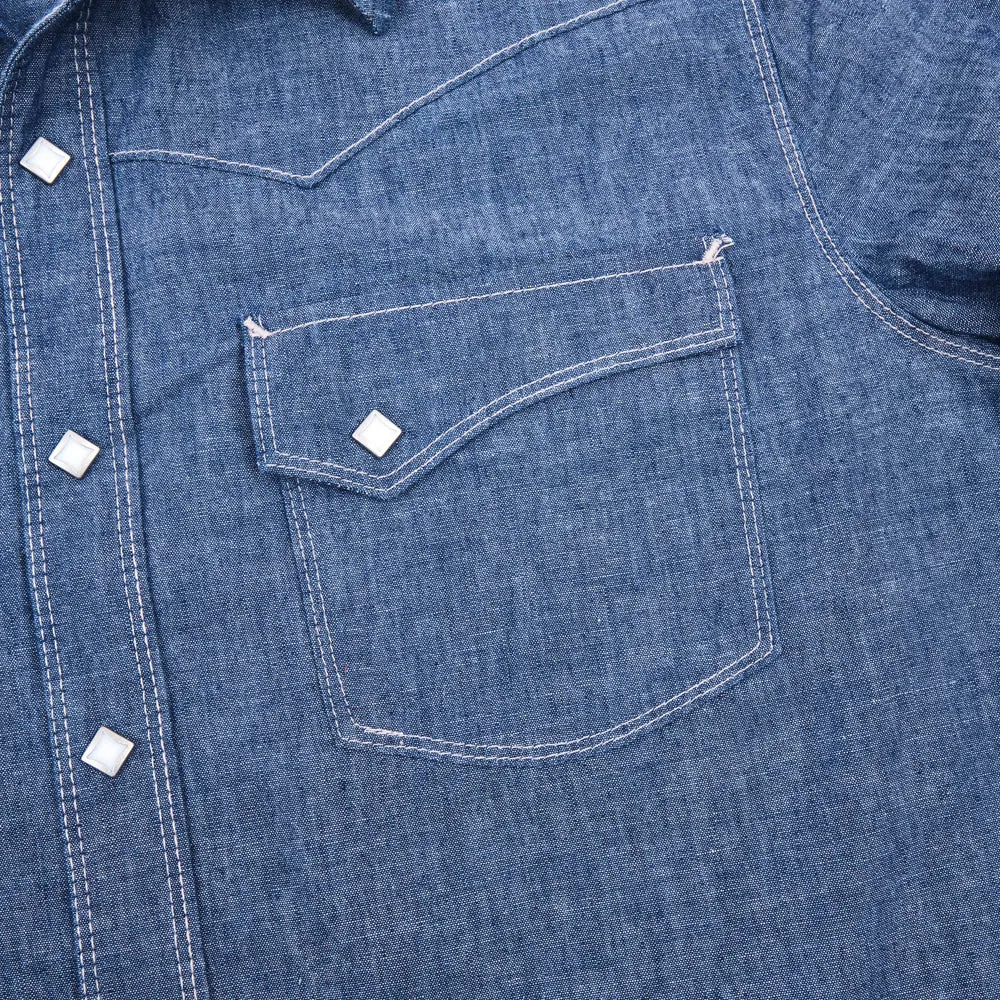 Calico Dusty Blue sold by Brooklyn Clothing Co. product image thumbnail 3