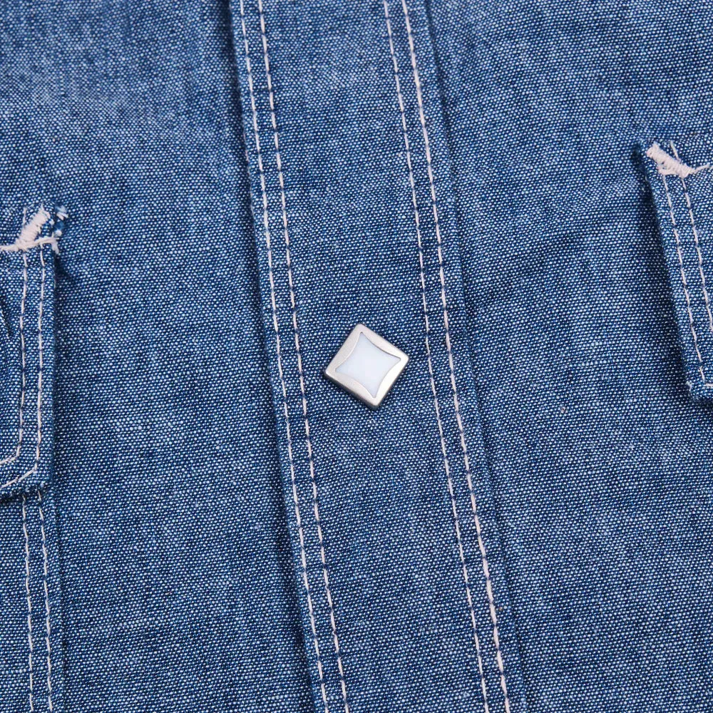 Calico Dusty Blue sold by Brooklyn Clothing Co. product image thumbnail 4