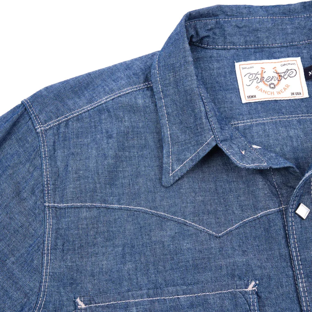 Calico Dusty Blue sold by Brooklyn Clothing Co. product image thumbnail 5