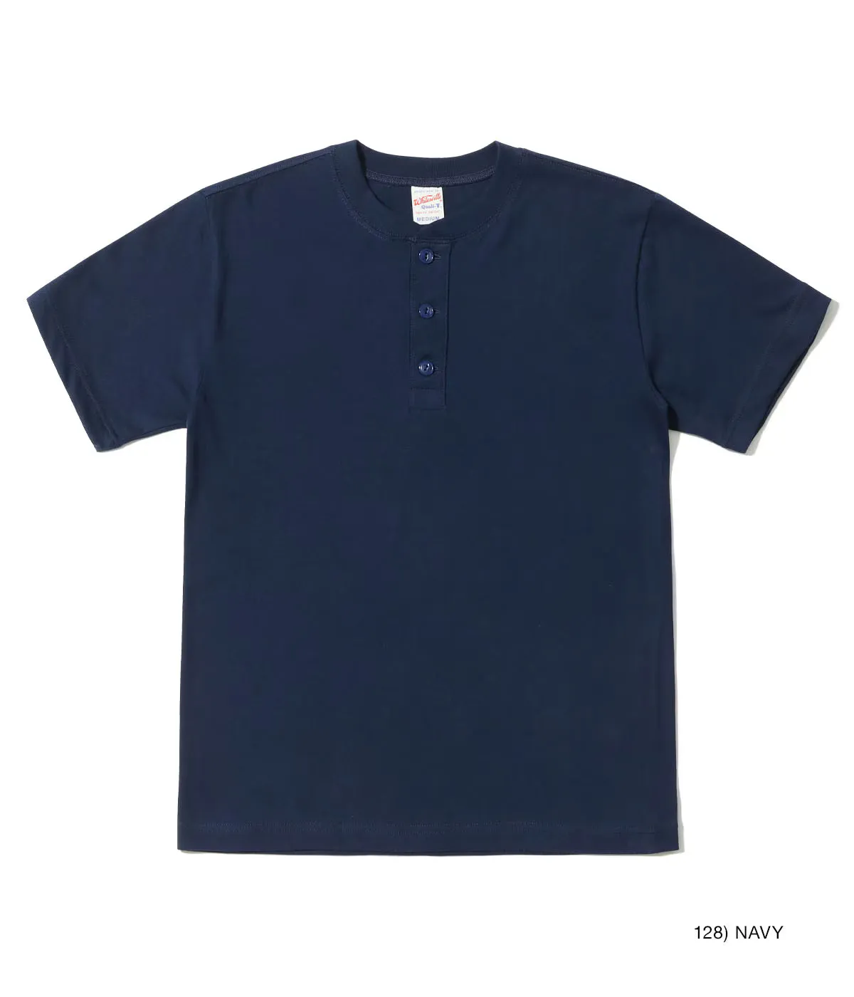 WV79681 Whiteville Henley Navy sold by Brooklyn Clothing Co. product image thumbnail 2