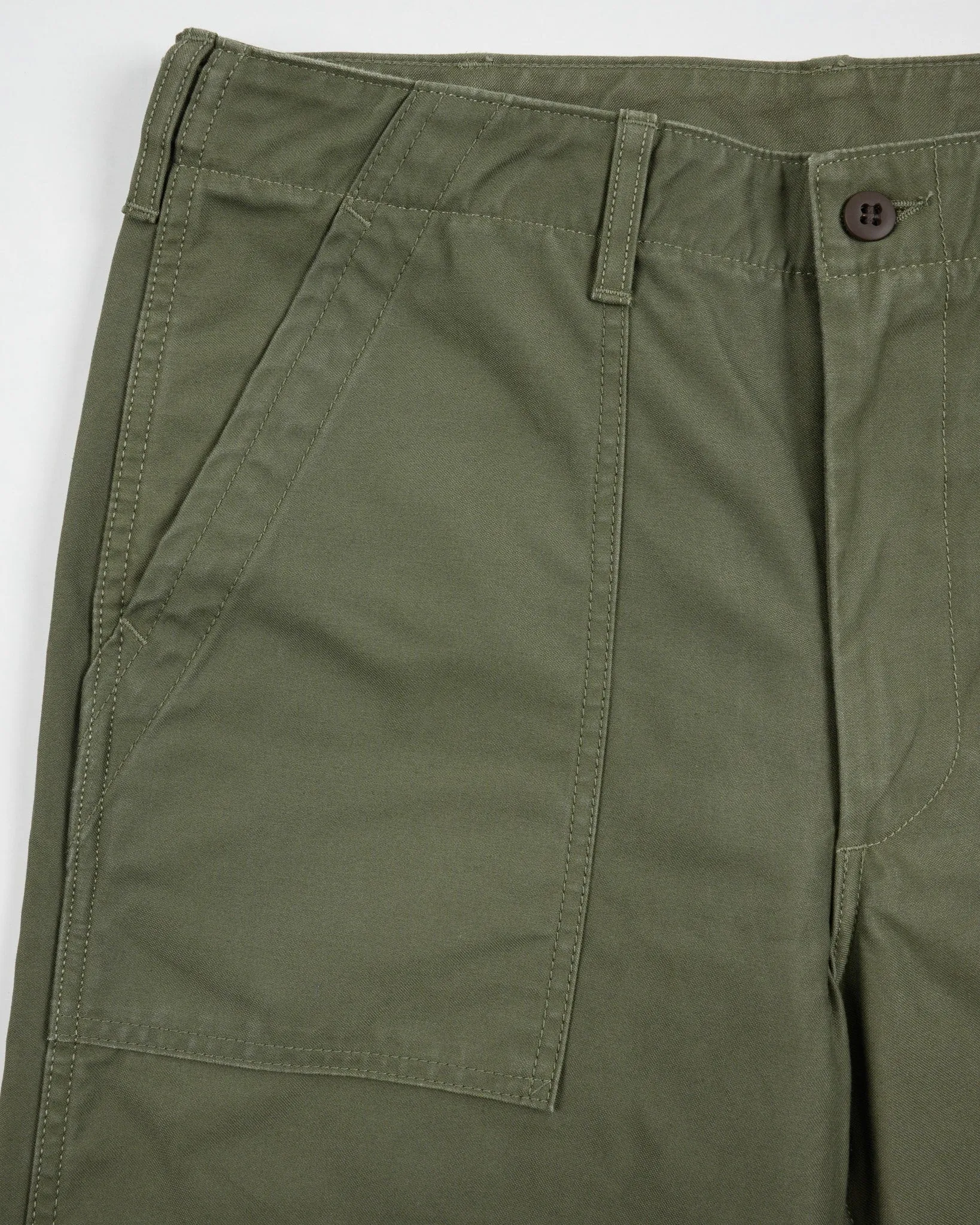 IH-744-GRN 10oz Back Sateen Baker Pants Army Green sold by Brooklyn Clothing Co. product image thumbnail 3