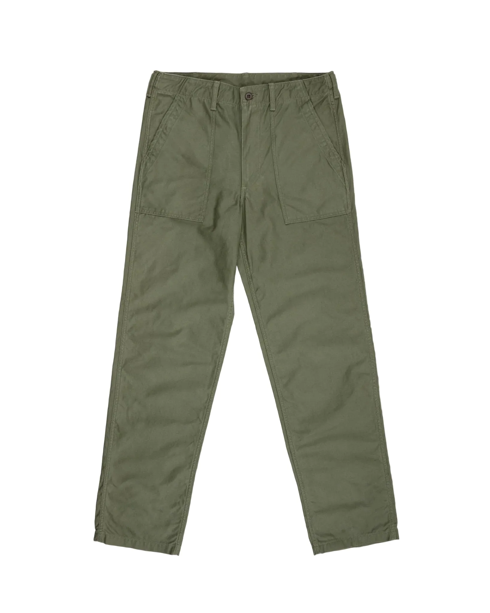 IH-744-GRN 10oz Back Sateen Baker Pants Army Green sold by Brooklyn Clothing Co.