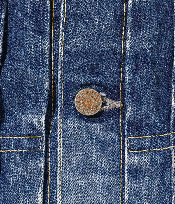 SC11953SW 14.25oz Denim Jacket 1953 Aged Model sold by Brooklyn Clothing Co. product image thumbnail 2