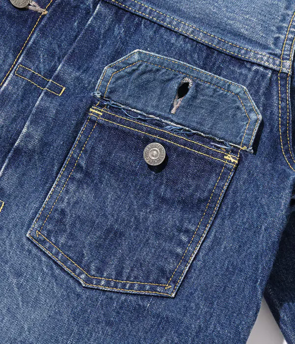 SC11953SW 14.25oz Denim Jacket 1953 Aged Model sold by Brooklyn Clothing Co. product image thumbnail 3