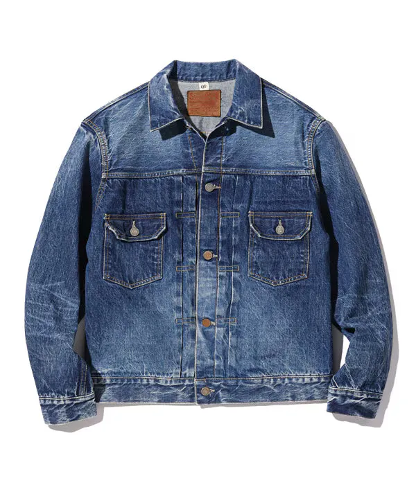 SC11953SW 14.25oz Denim Jacket 1953 Aged Model sold by Brooklyn Clothing Co.