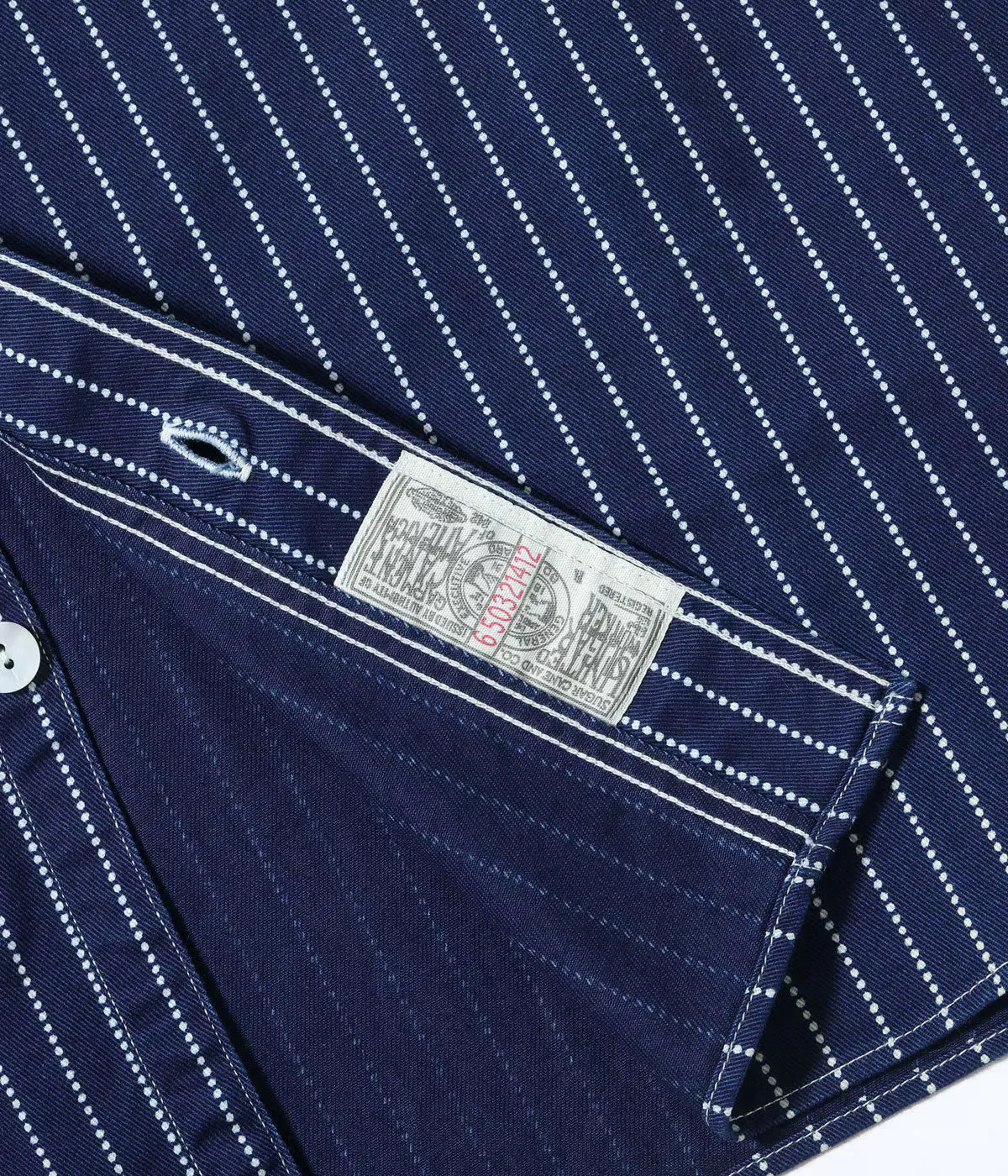 SC36267 Fiction Romance 8.5oz Wabash Stripe S/S Work Shirt sold by Brooklyn Clothing Co. product image thumbnail 5