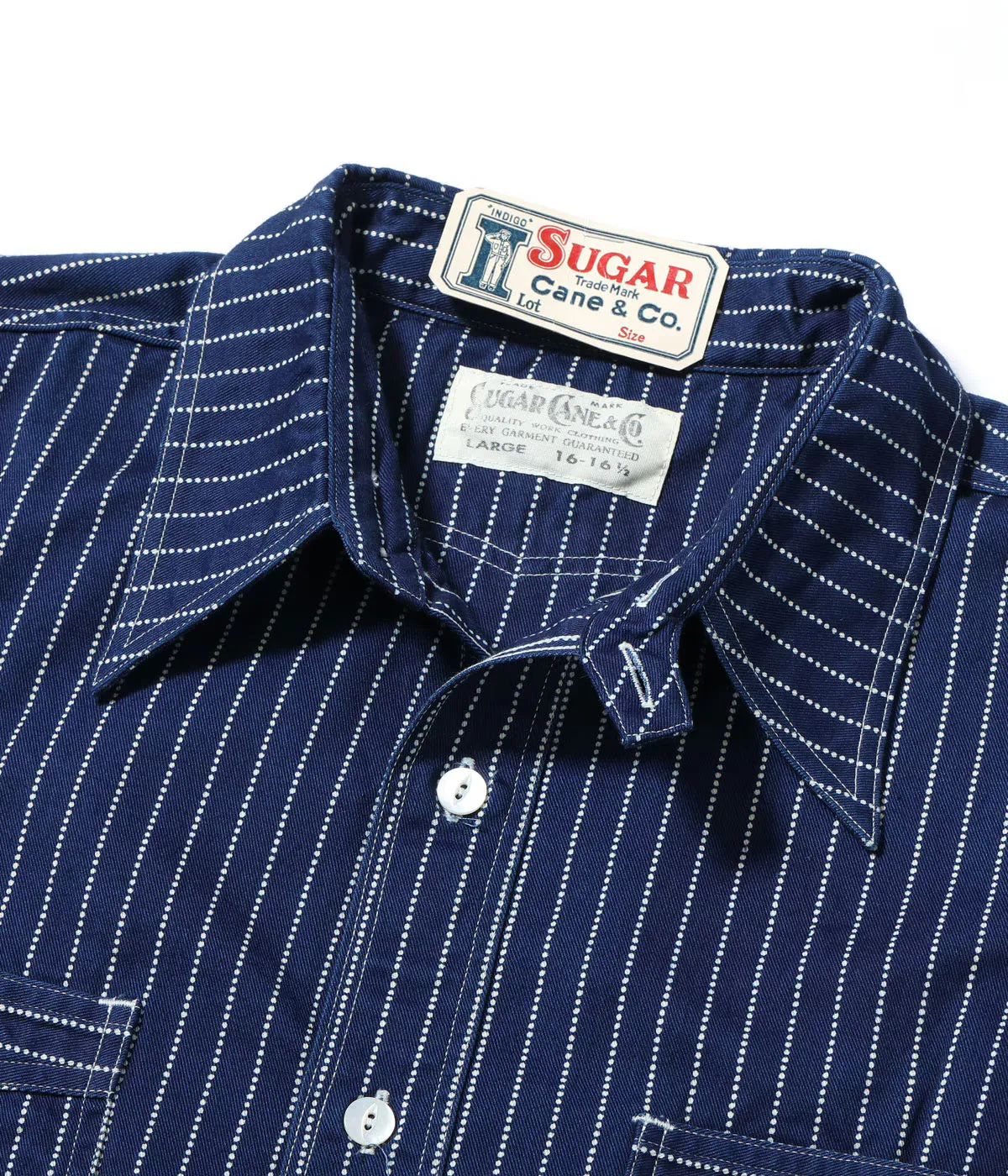 SC36267 Fiction Romance 8.5oz Wabash Stripe S/S Work Shirt sold by Brooklyn Clothing Co. product image thumbnail 2